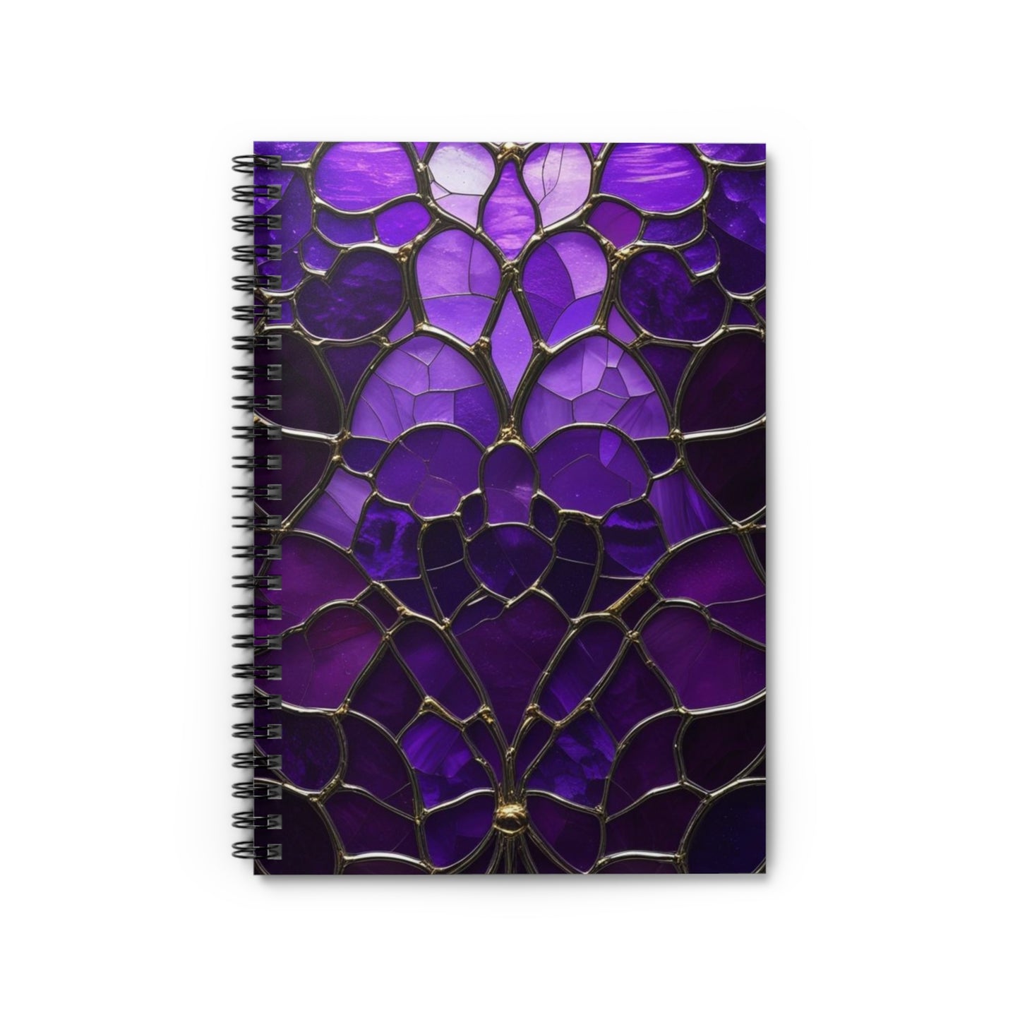 Violet Royale Spiral Notebook - Ruled Line