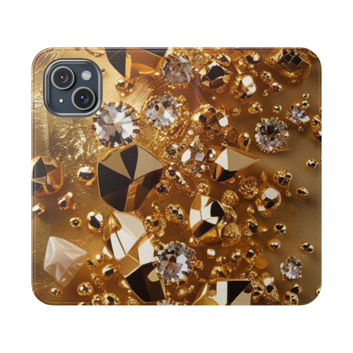 Golden Rush Flip Cases