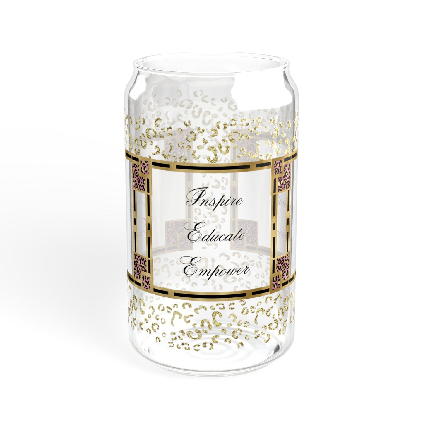 Inspire & Educate Sipper Glass, 16oz