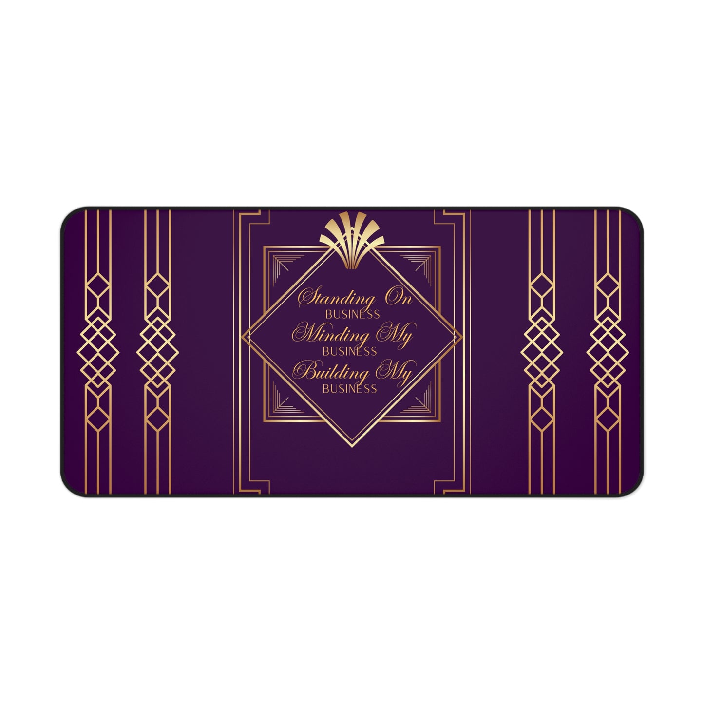 Business 2 (Purple) Desk Mat