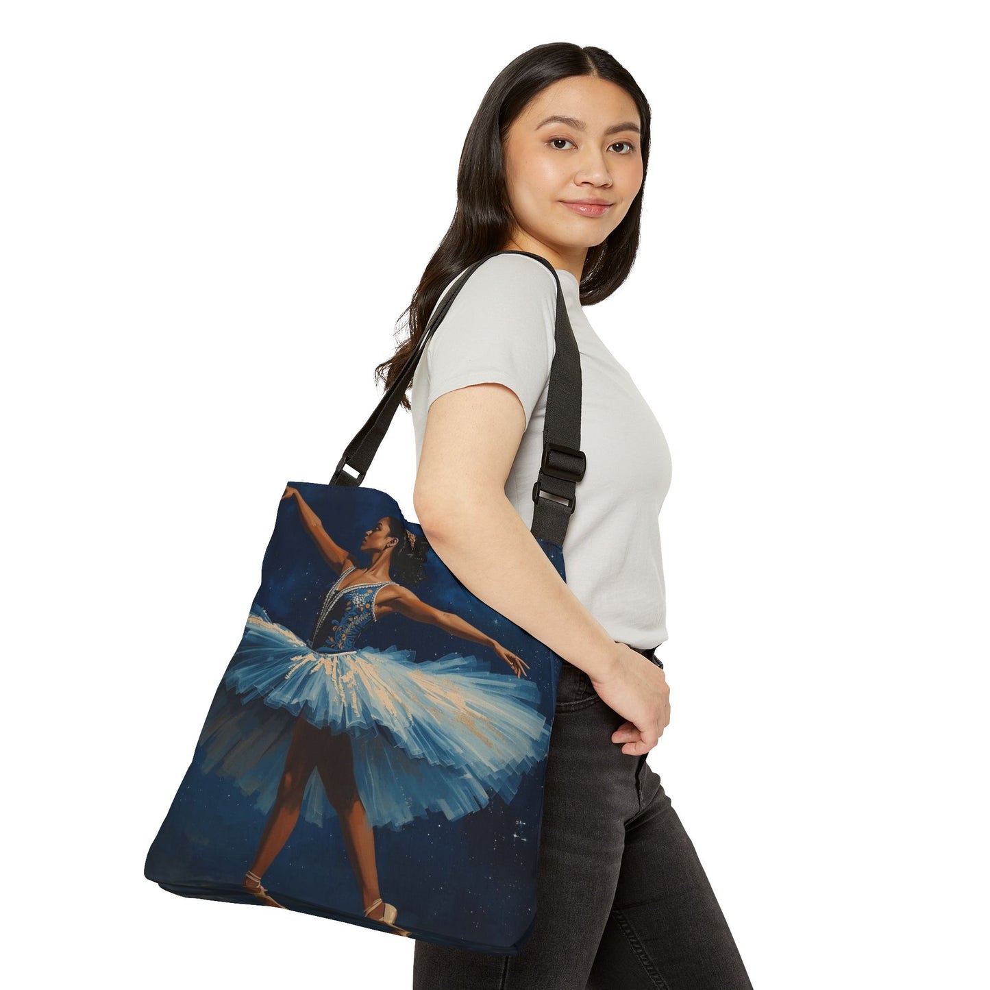 Dancing in the Stars 1 Adjustable Tote Bag (AOP)