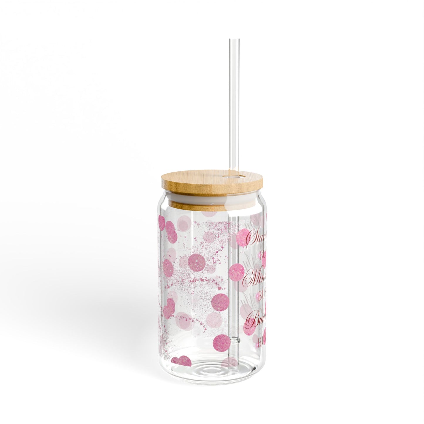 Business Sipper Glass, 16oz