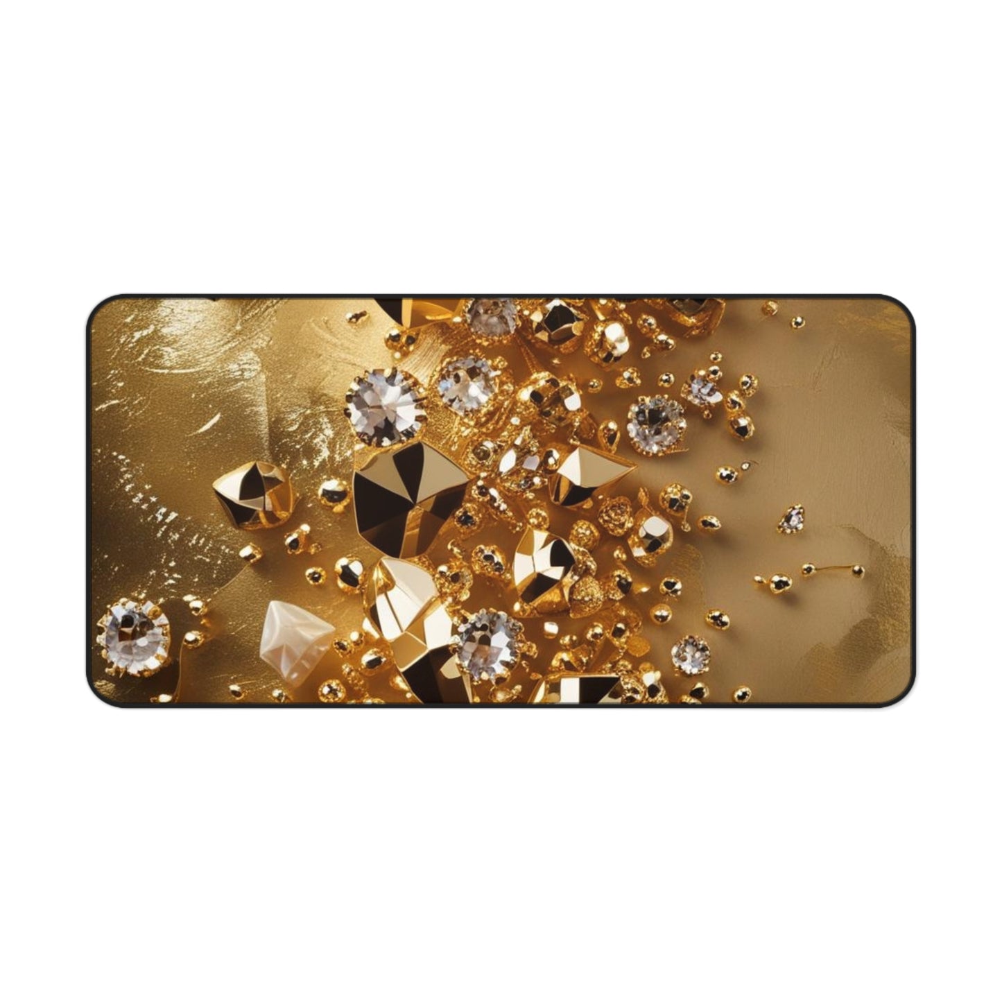 Golden Rush Desk Mat