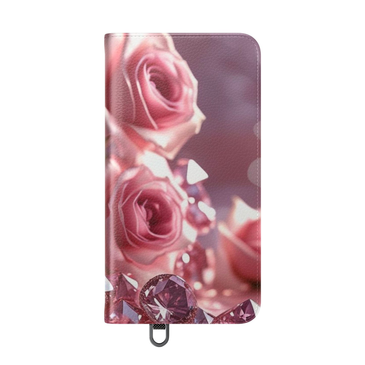 Pink Diamonds & Petals Flip Cases