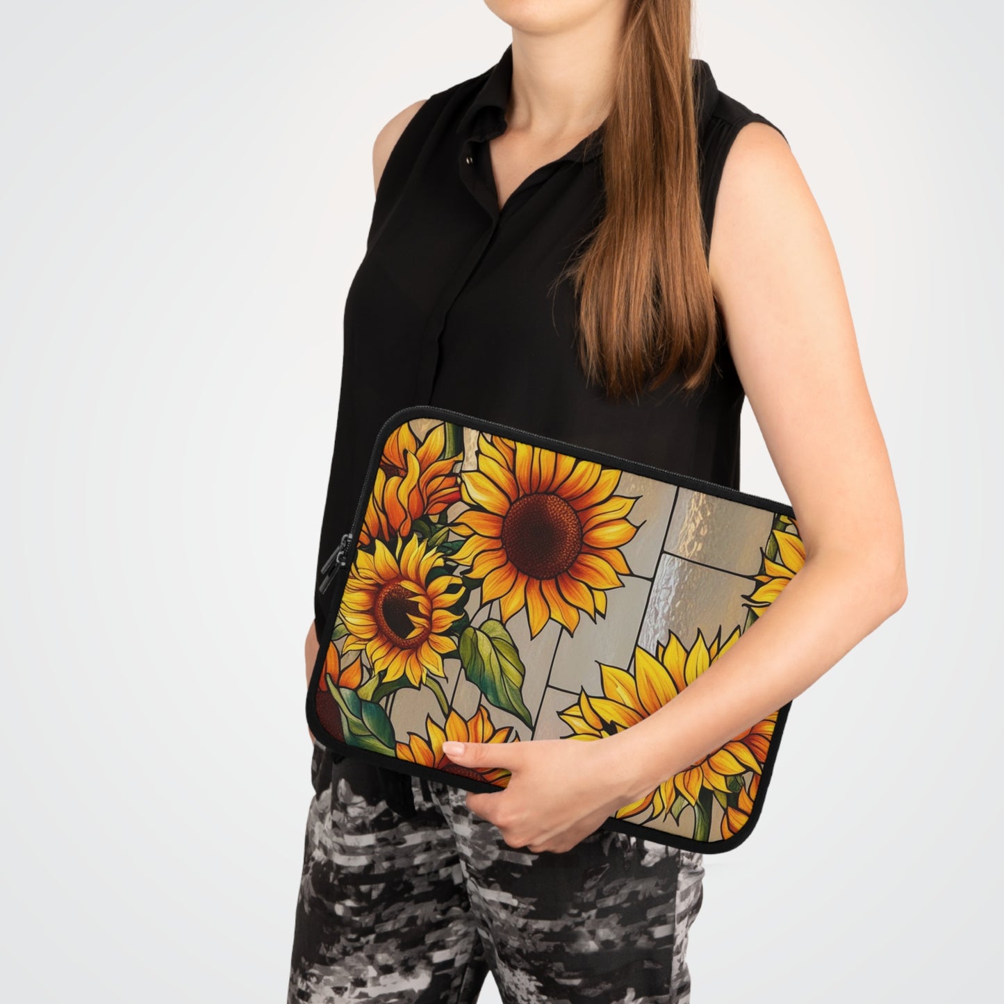 Rustic Sunflower Laptop Sleeve