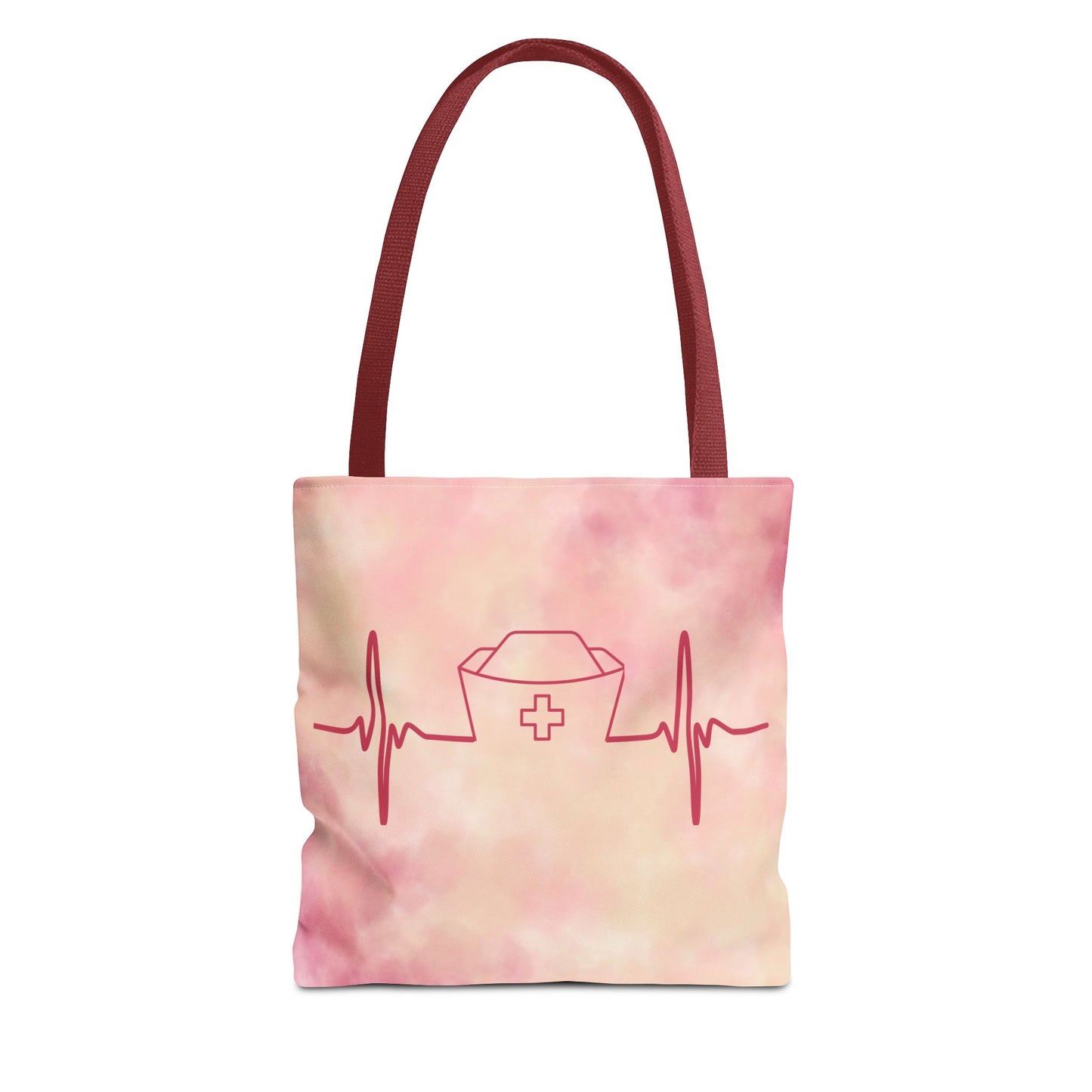 Nurse Heartbeat Tote Bag (AOP)