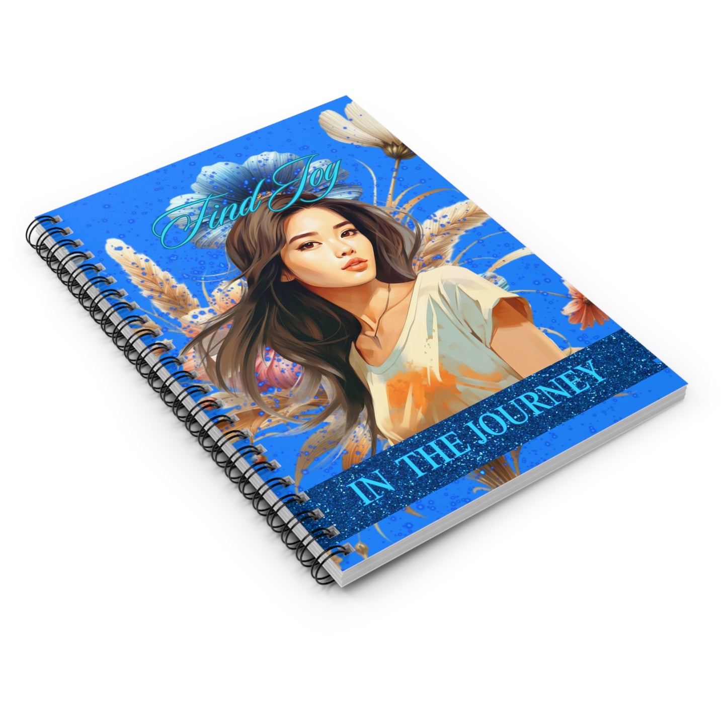 Find Joy 4 Spiral Notebook - Ruled Line