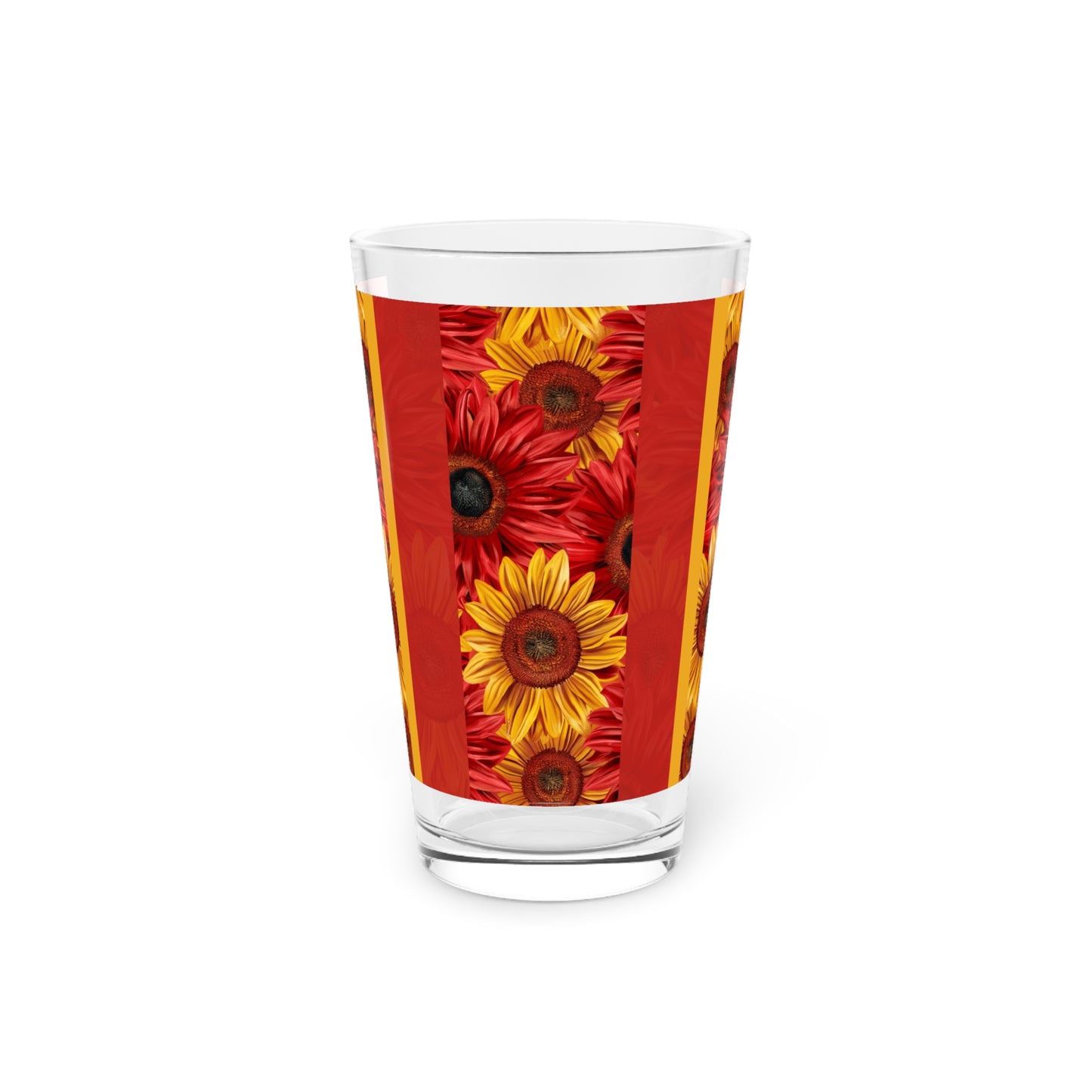 Crimson Gold Pint Glass, 16oz