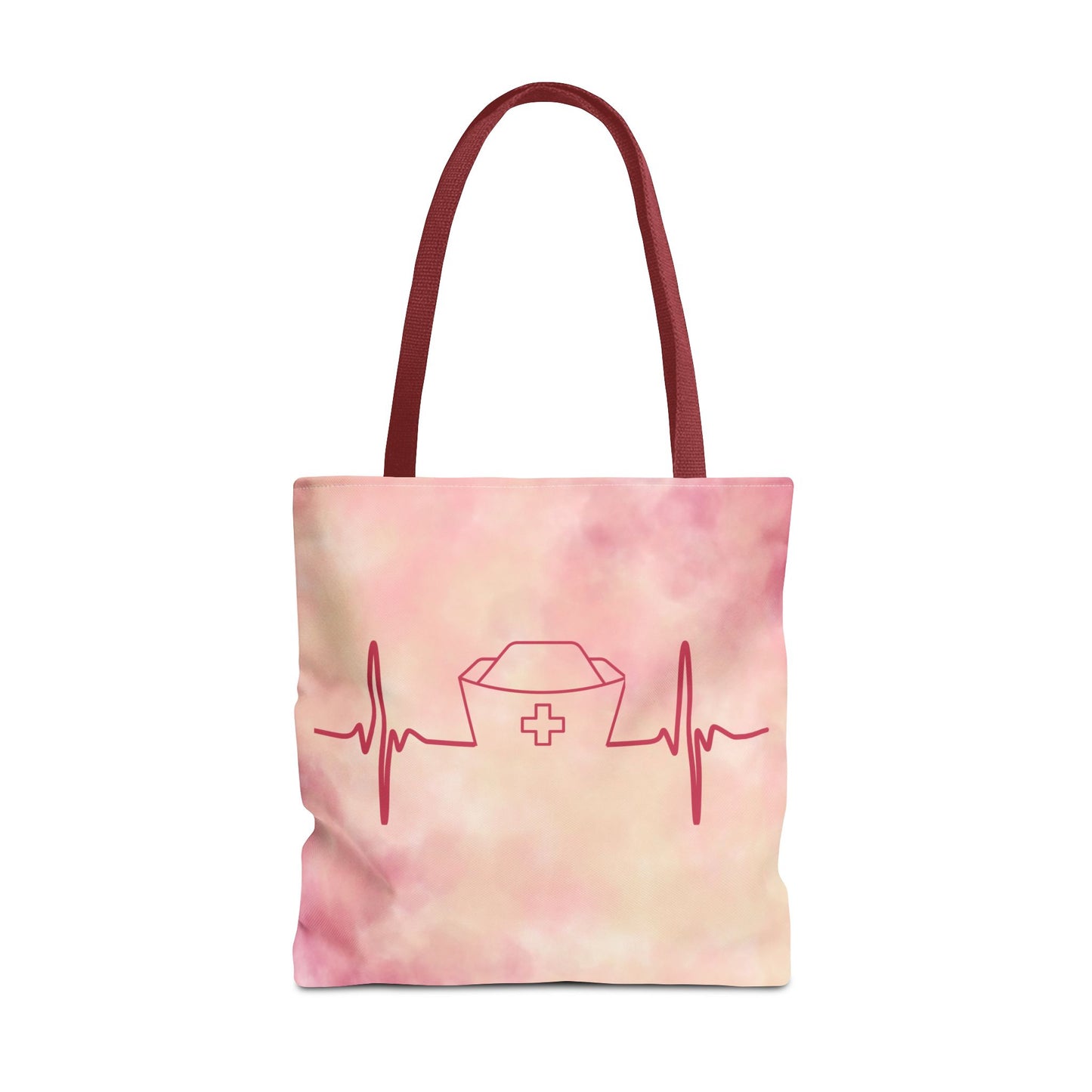 Nurse Heartbeat Tote Bag (AOP)
