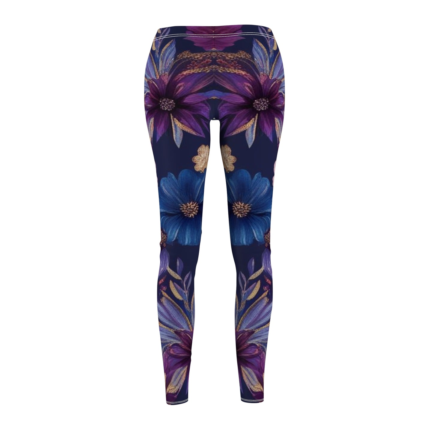 Floral Women's Cut & Sew Casual Leggings (AOP)