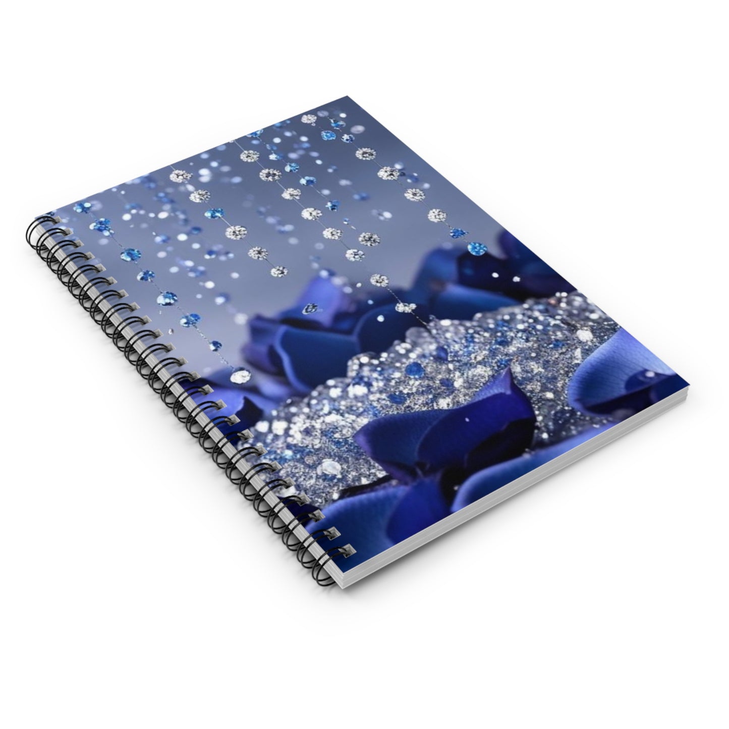 Crystal Rain Spiral Notebook - Ruled Line