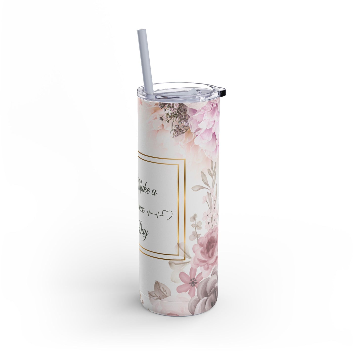 Nurses Make a Difference Maars Maker Skinny Matte Tumbler, 20oz