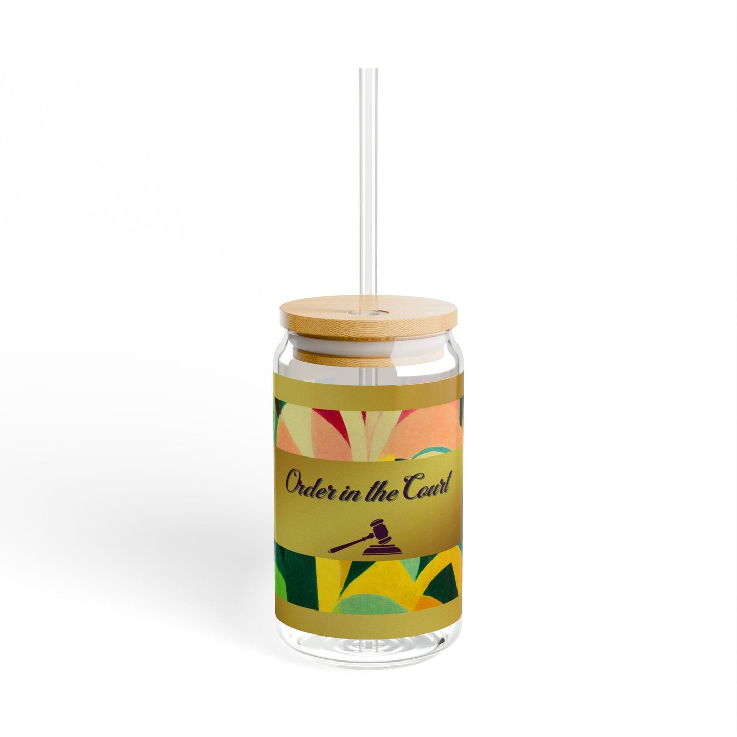Order in the Court Sipper Glass, 16oz