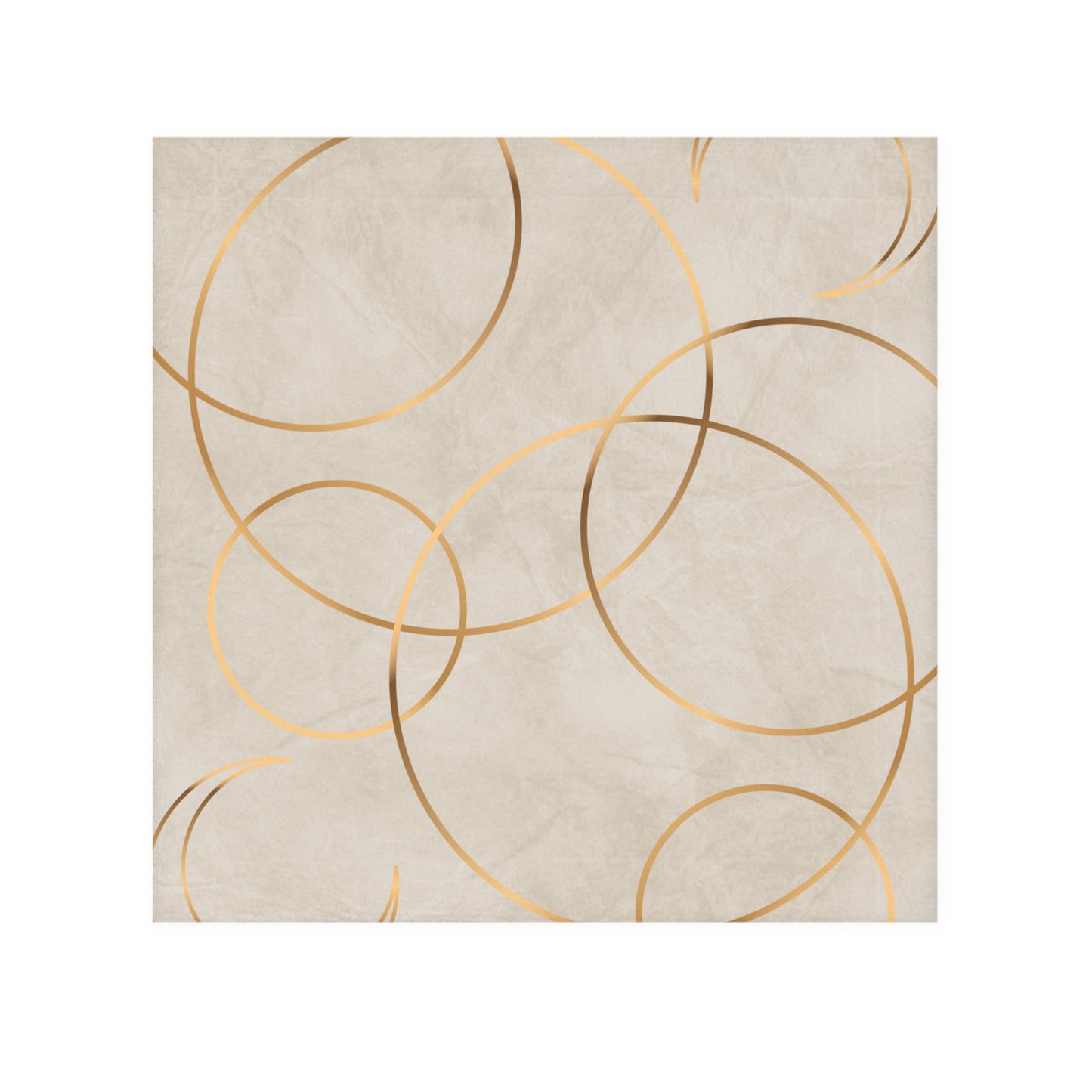 Golden Eclipse Face Towel