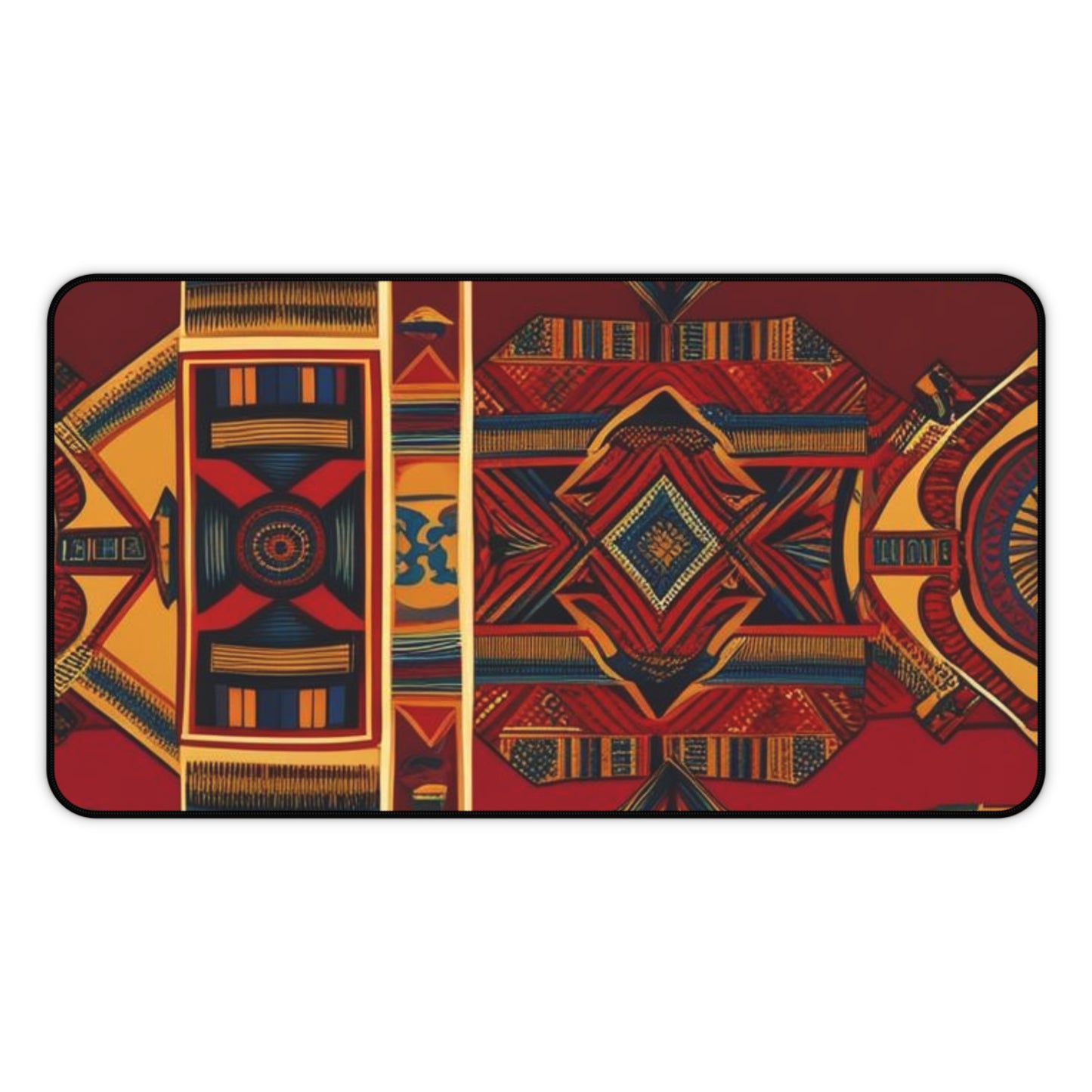 African Canvas 1 Desk Mat