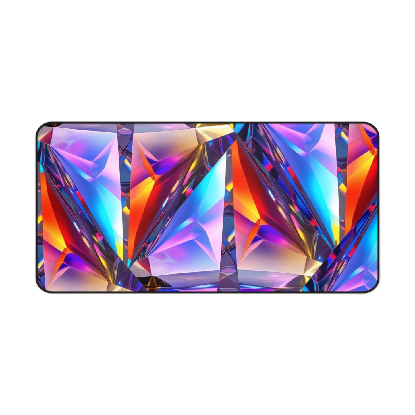 Radiant Prism Desk Mat