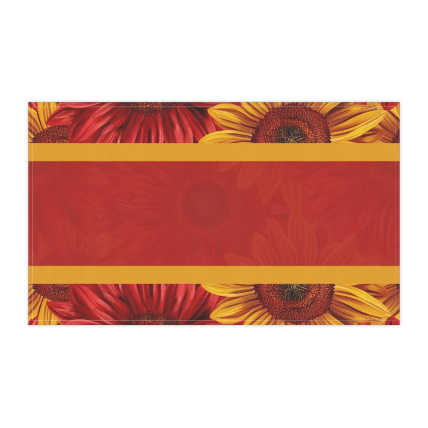 Crimson Gold Tea Towels (cotton, poly)