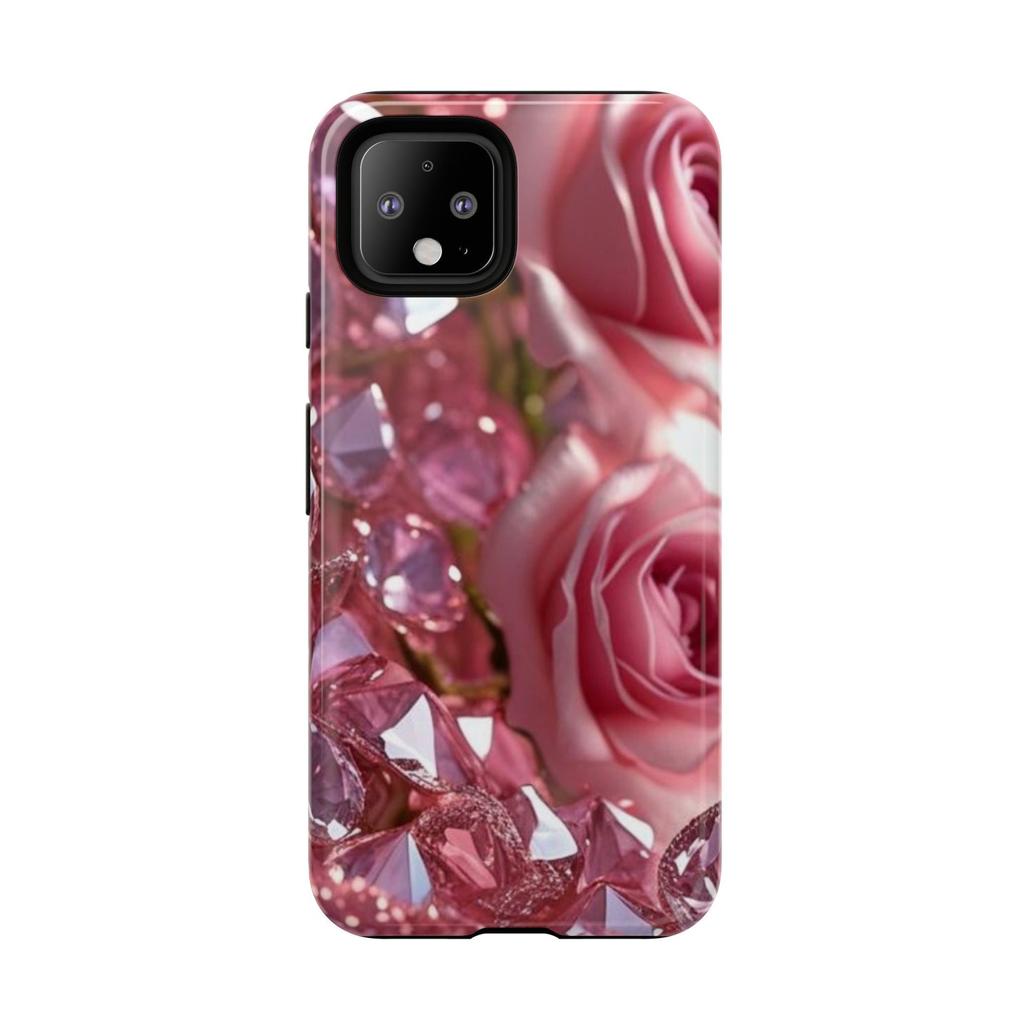 Pink Diamonds & Petals Tough Cases