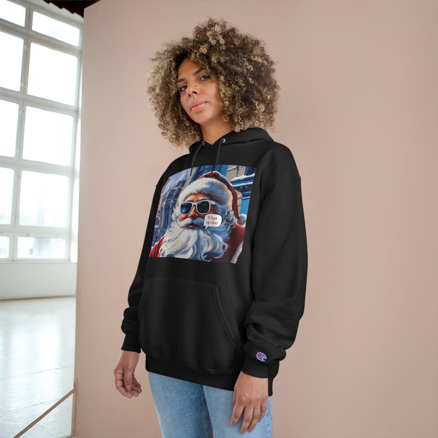 Motor City Santa Champion Hoodie