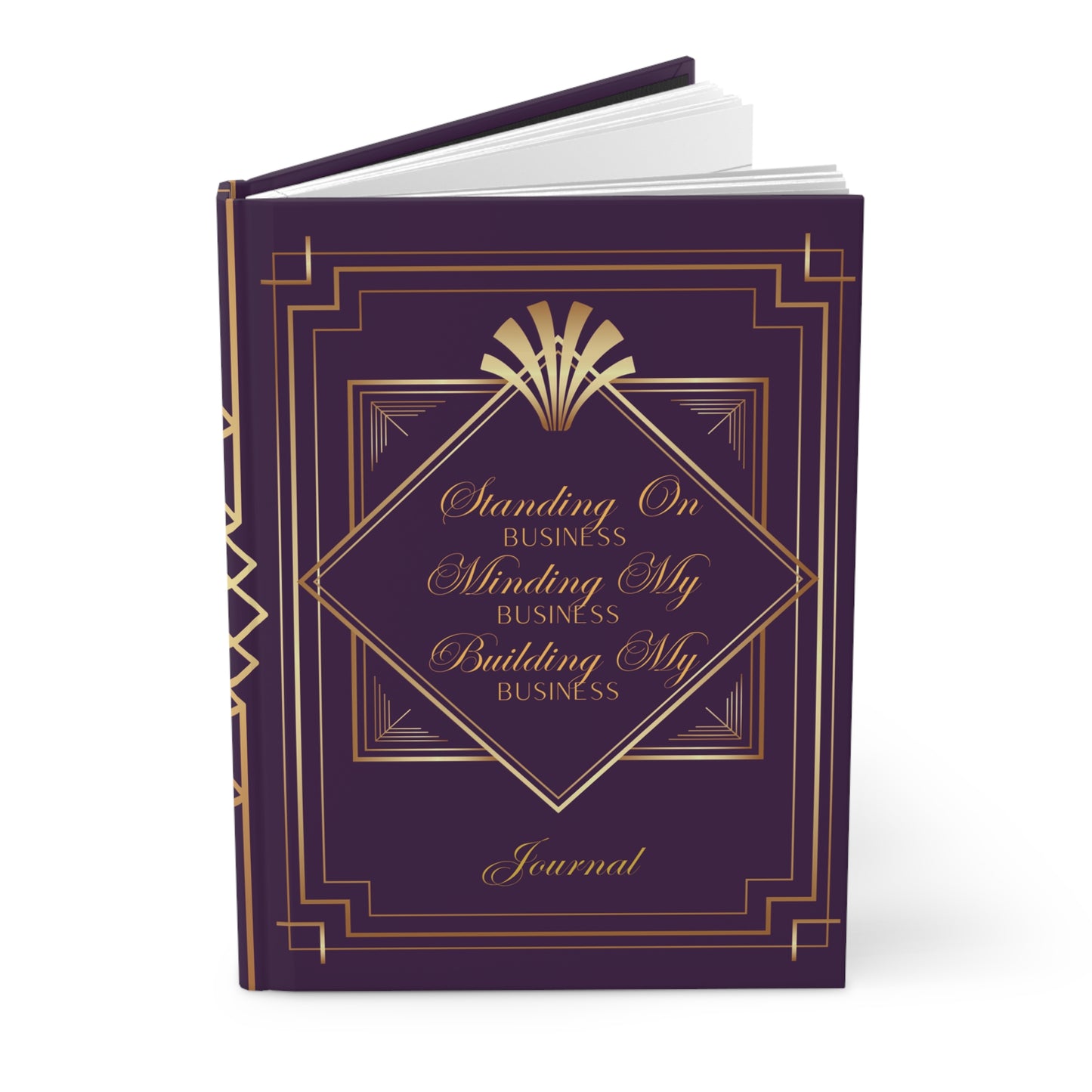 Business 2 (Purple) Hardcover Journal Matte