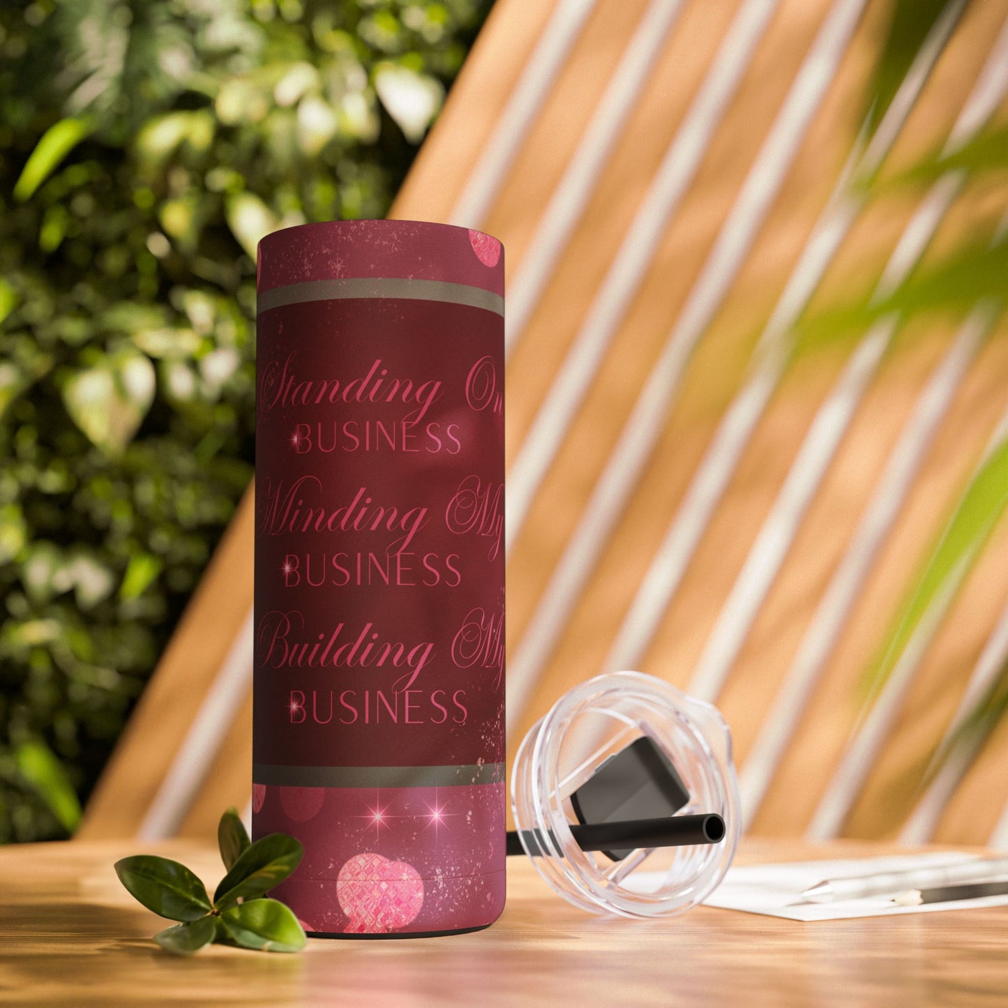 Business Maars Maker Skinny Matte Tumbler, 20oz