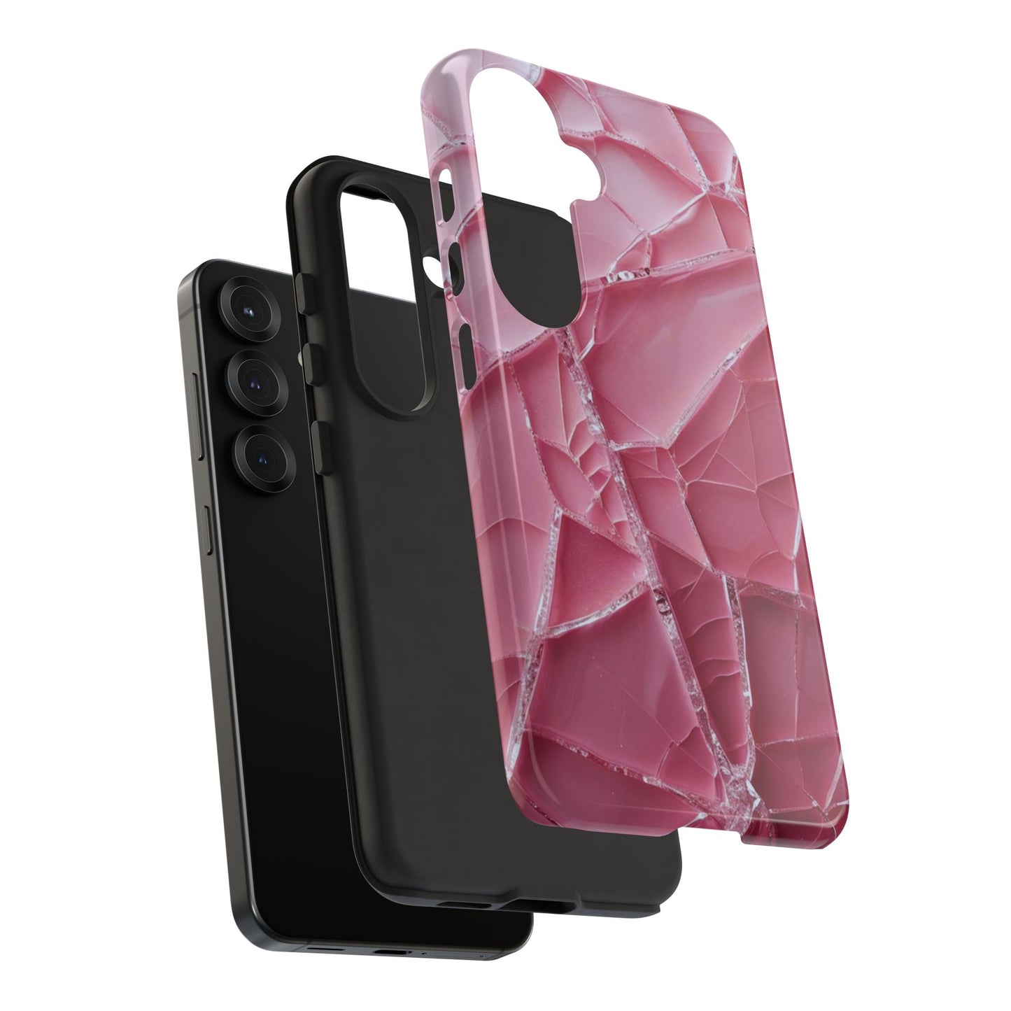 Crack'd (Pink) Tough Cases