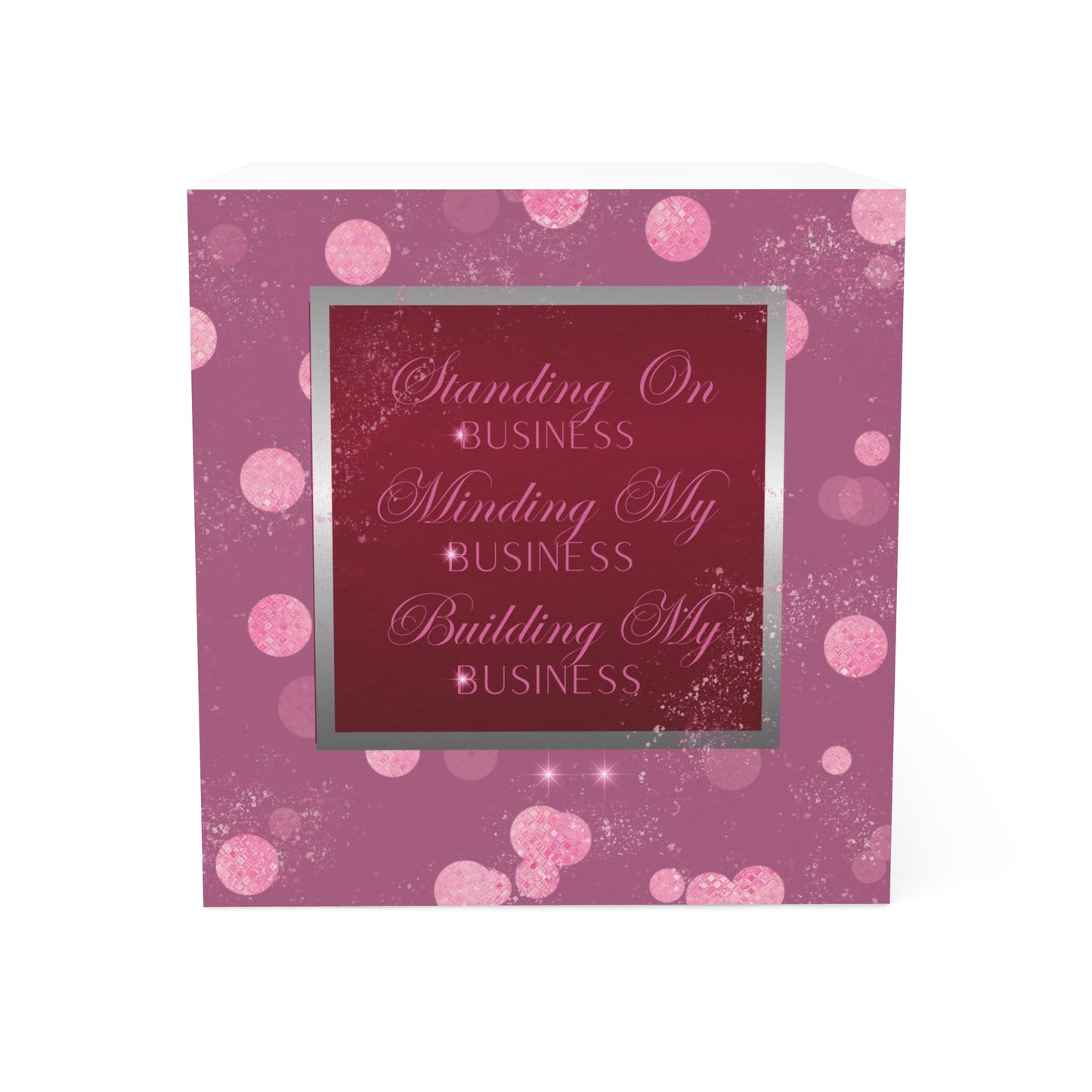 Business Note Cube