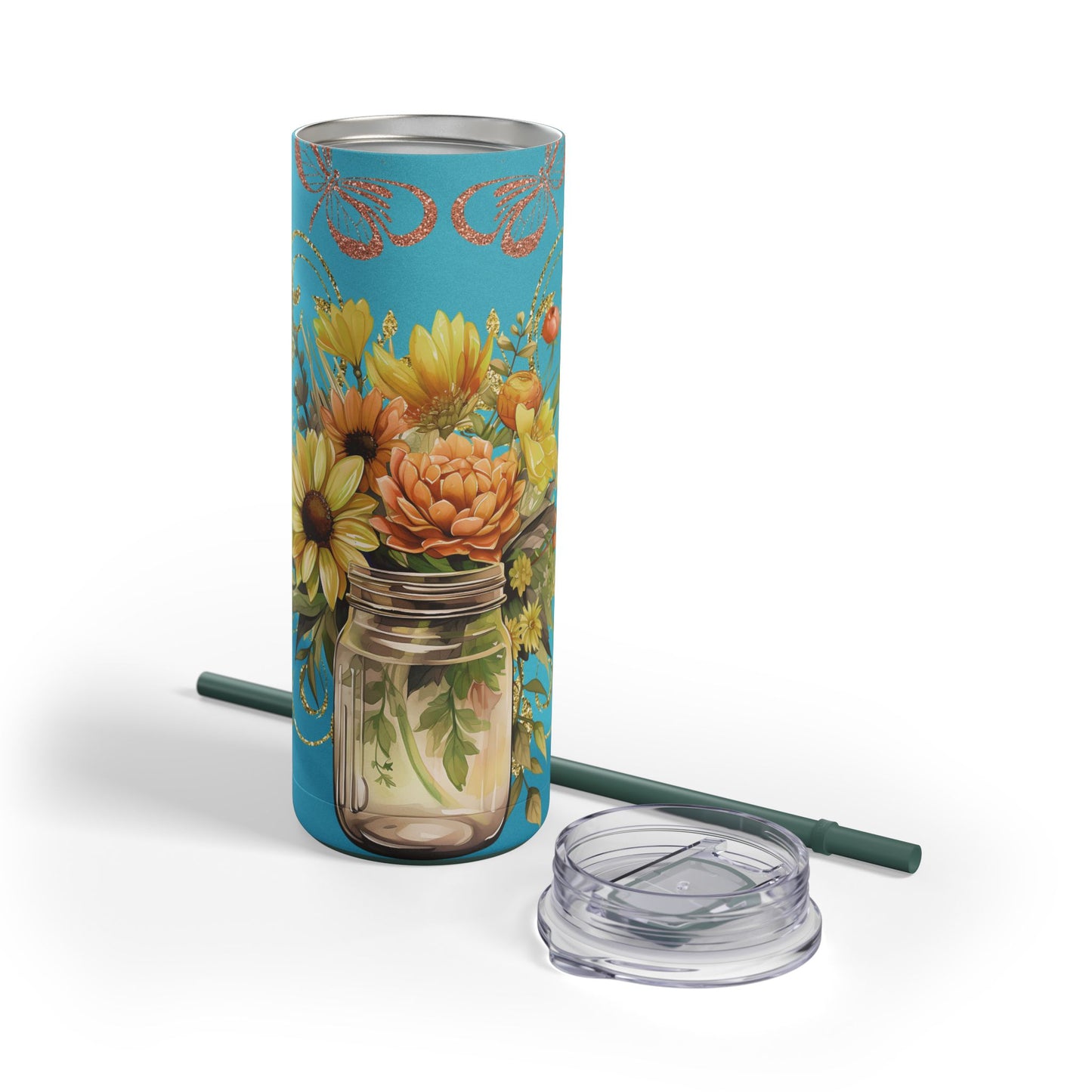In Bloom Maars Maker Skinny Matte Tumbler, 20oz