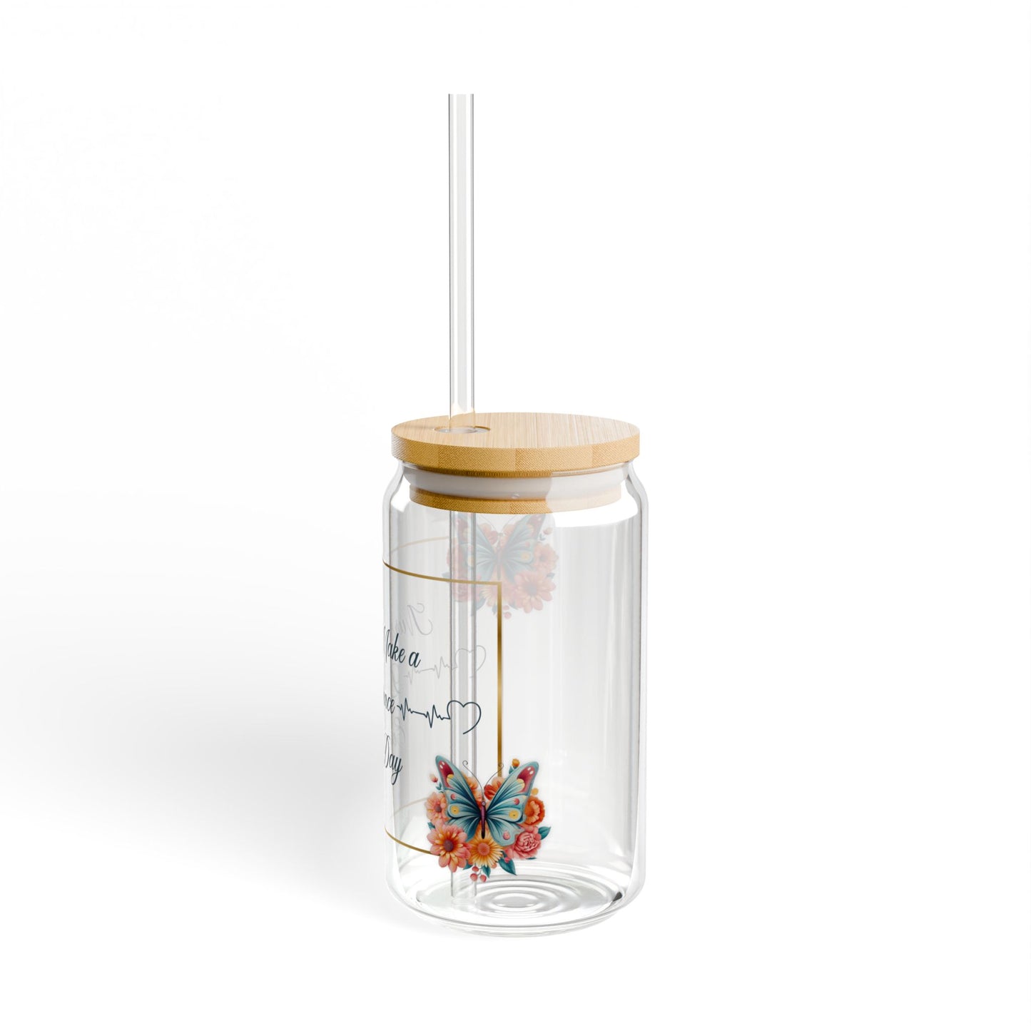Nurses Make a Difference 2 Sipper Glass, 16oz