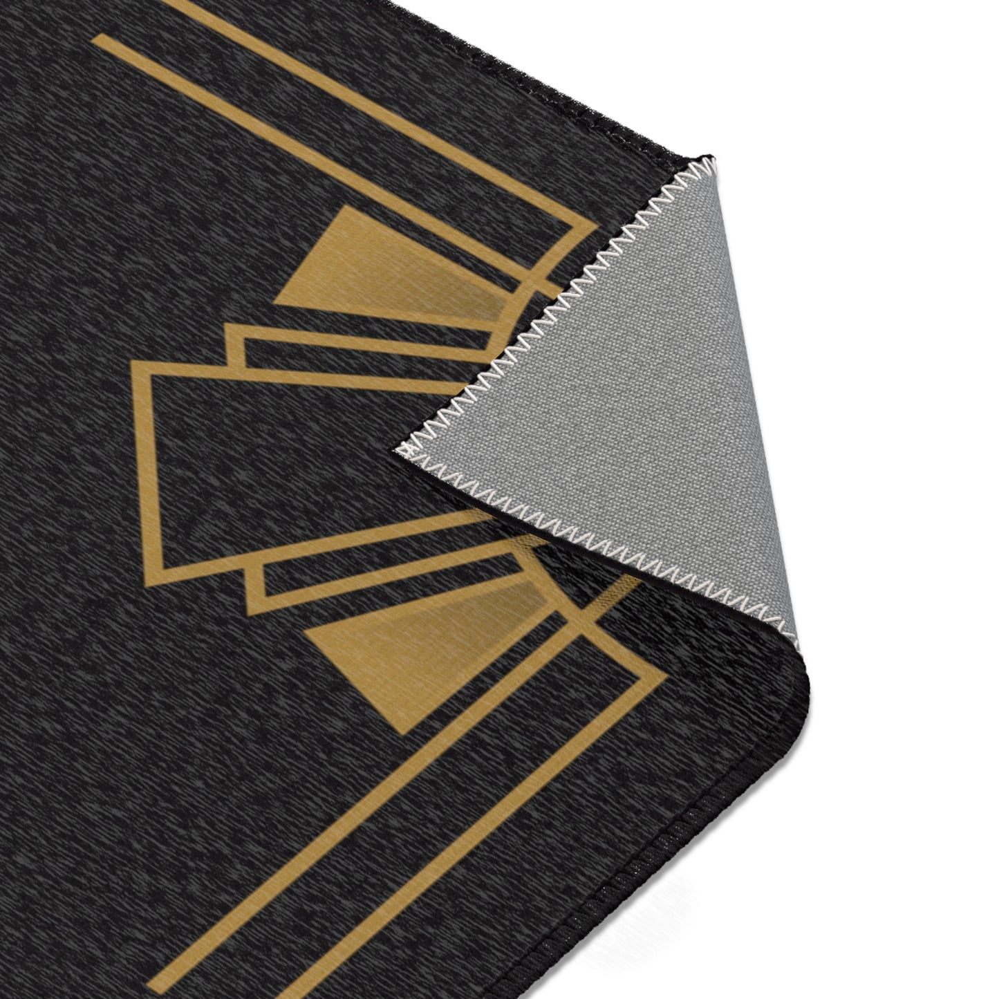 Midnight Luxe (Ebony) Area Rugs