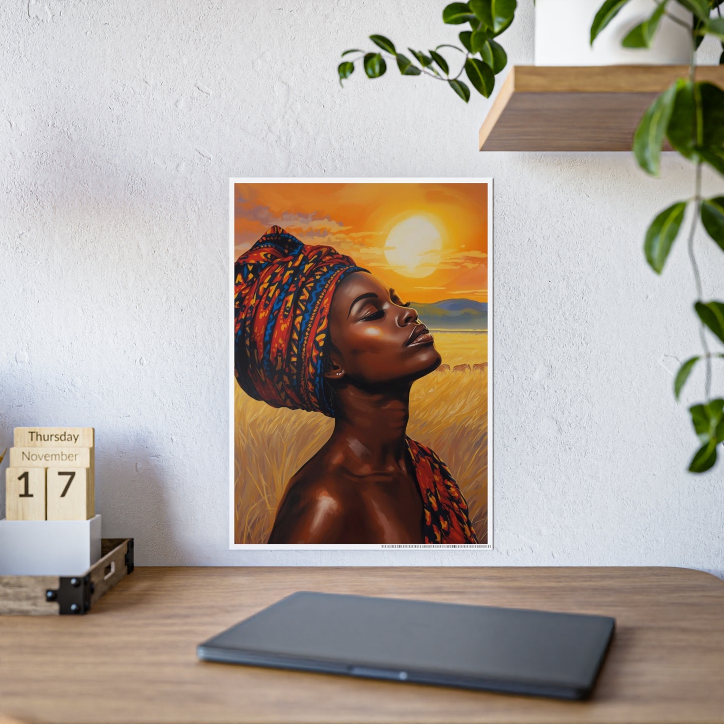 Sunrise in the Serengeti Gloss Posters