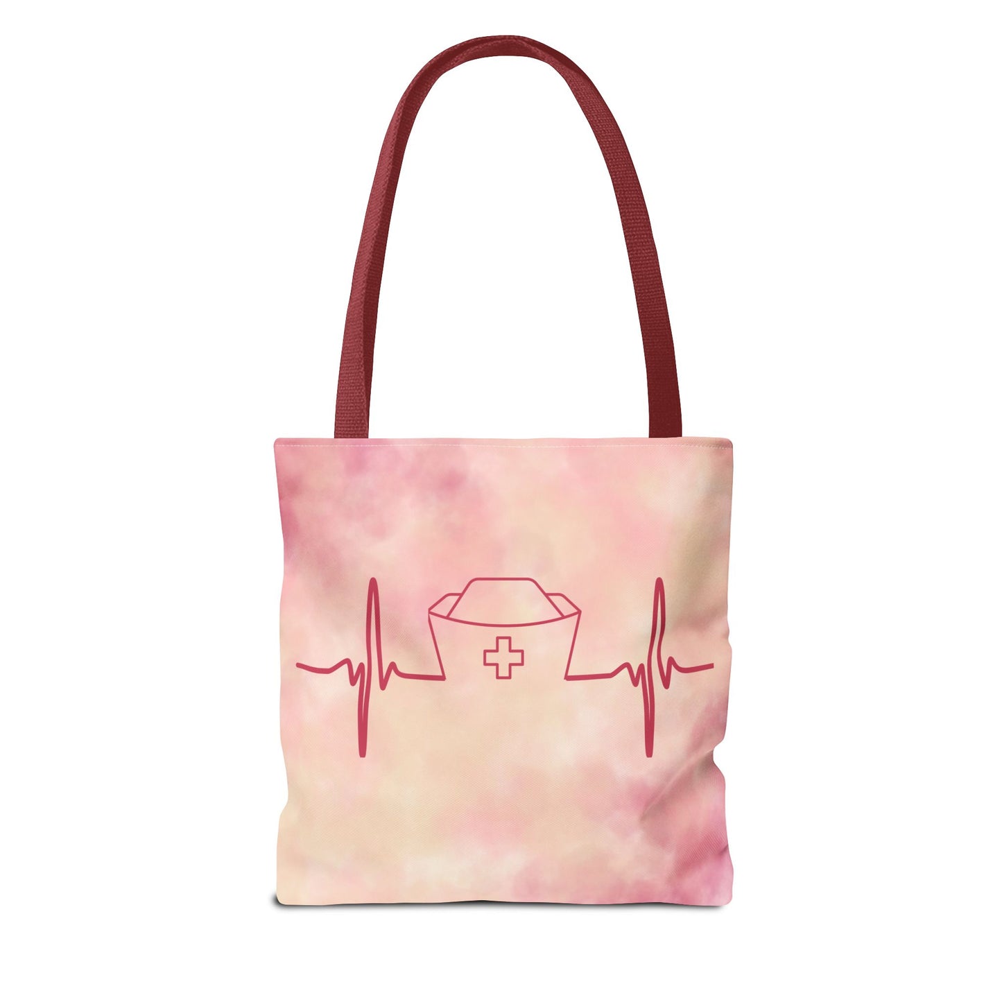 Nurse Heartbeat Tote Bag (AOP)