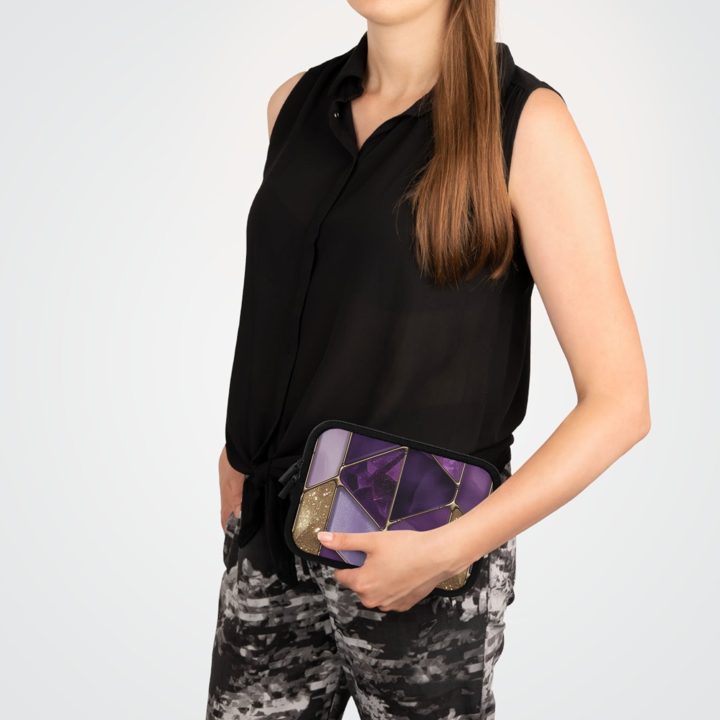 Amethyst Mosaic Laptop Sleeve