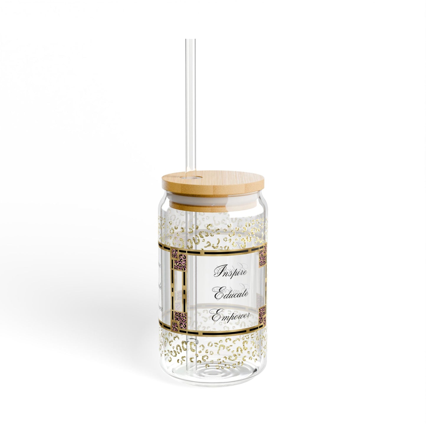 Inspire & Educate Sipper Glass, 16oz