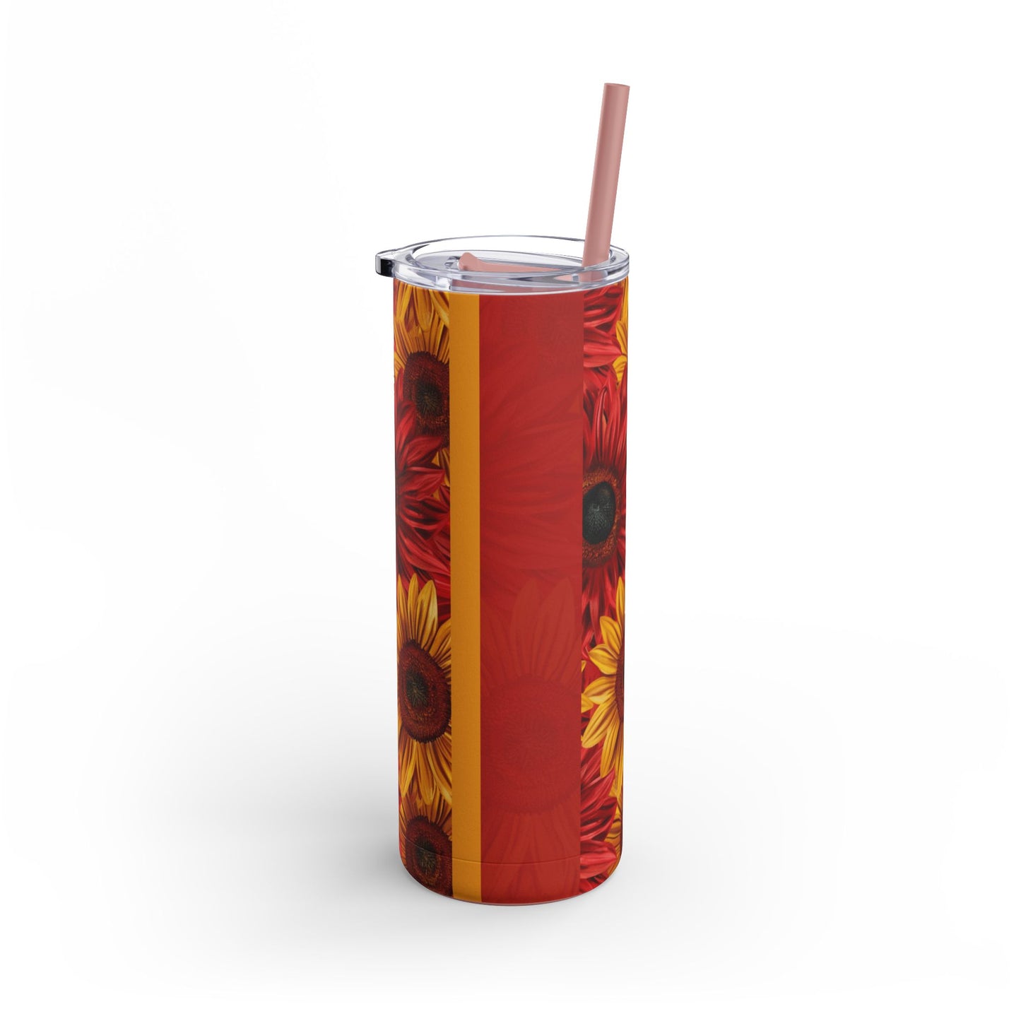 Crimson Gold Maars Maker Skinny Matte Tumbler, 20oz