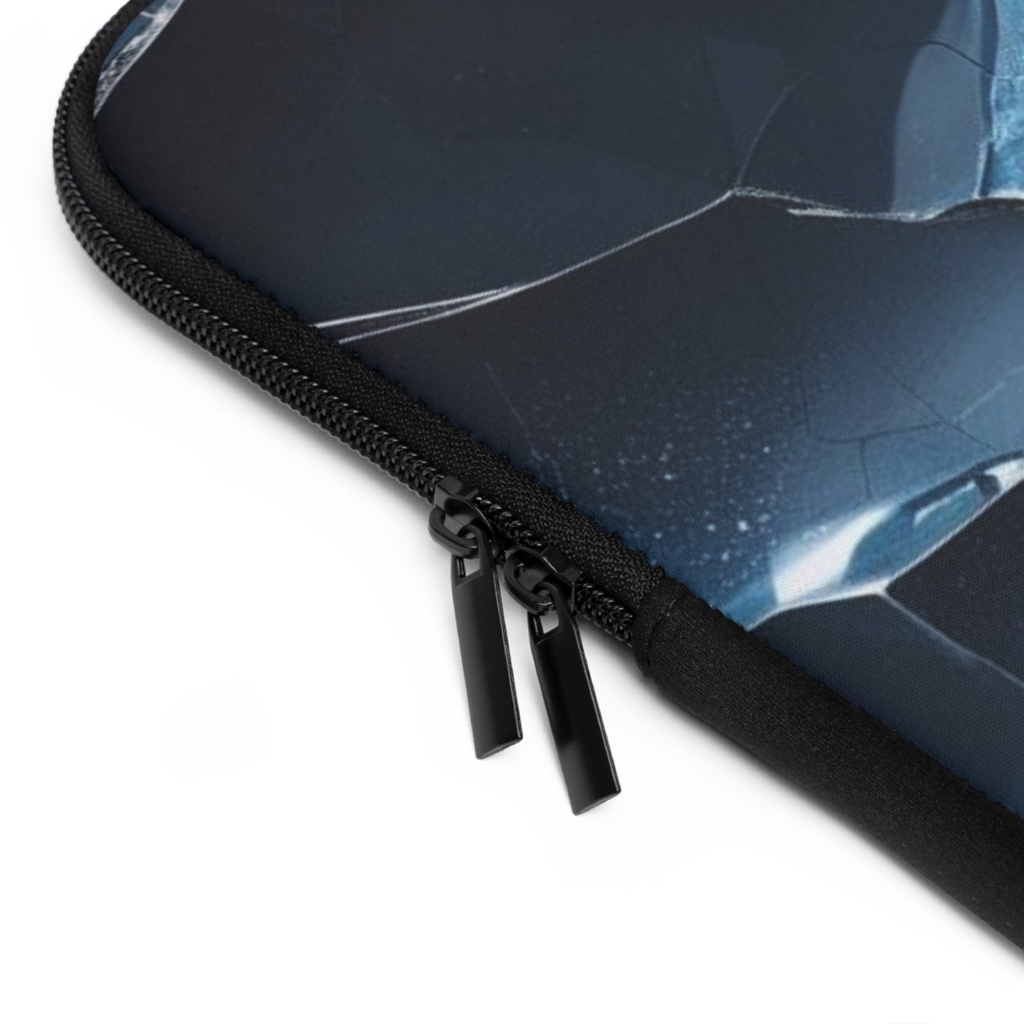 Crack'd (Dark Blue) Laptop Sleeve