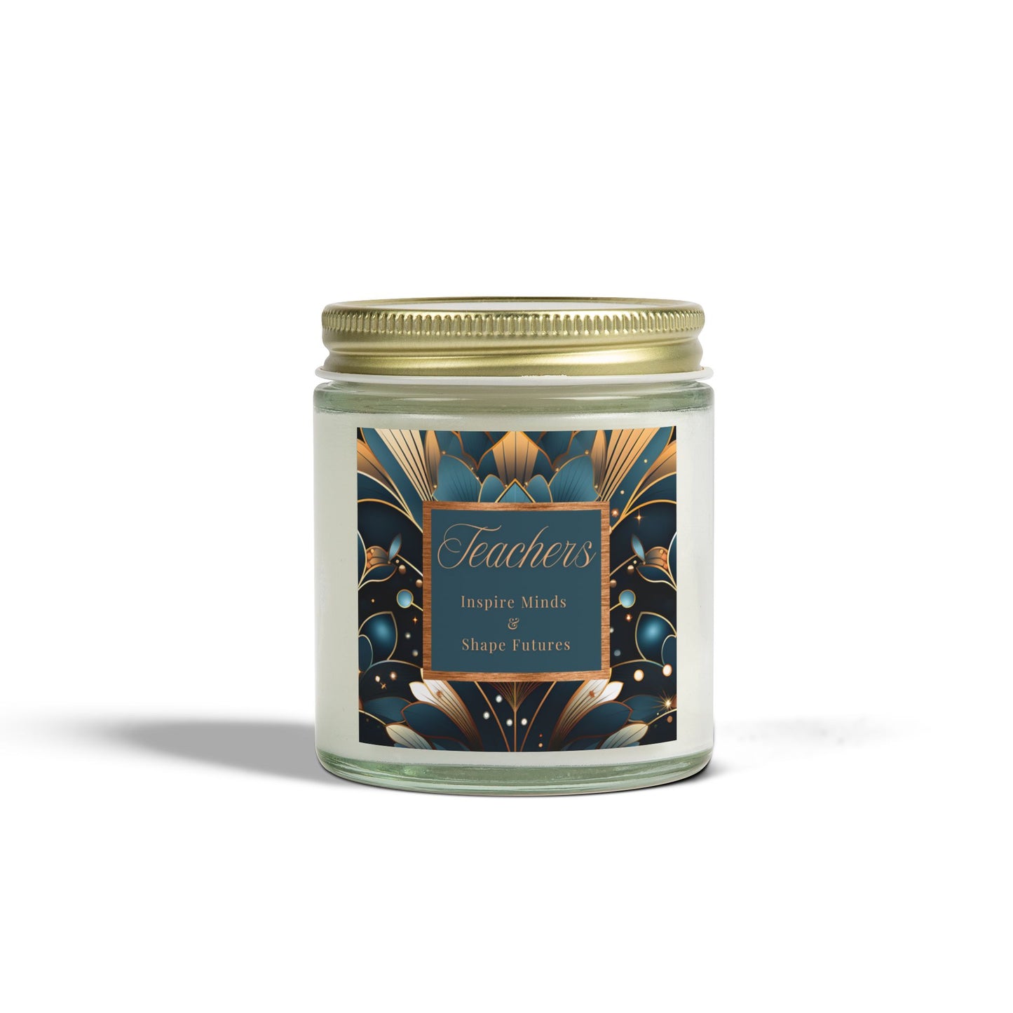 Teachers Scented Candles, Coconut Apricot Wax (4oz, 9oz)