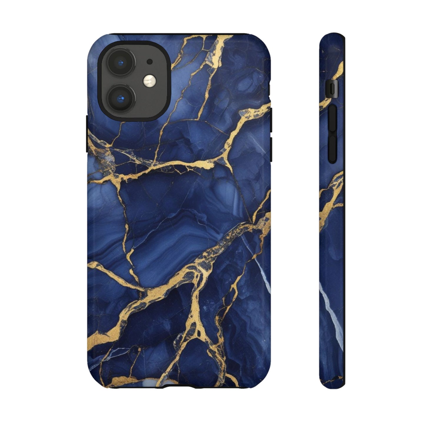 Indigo Marble Tough Cases