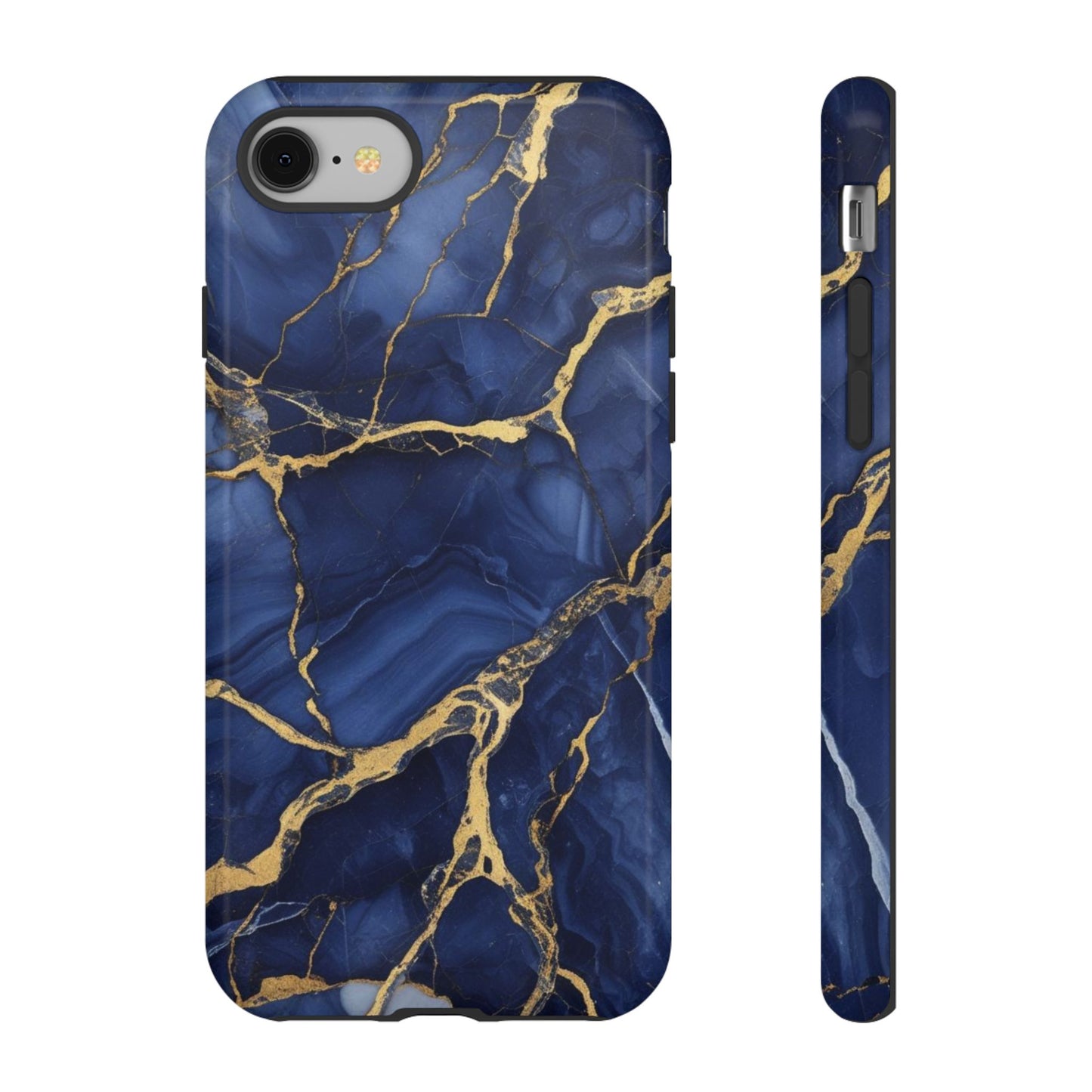 Indigo Marble Tough Cases