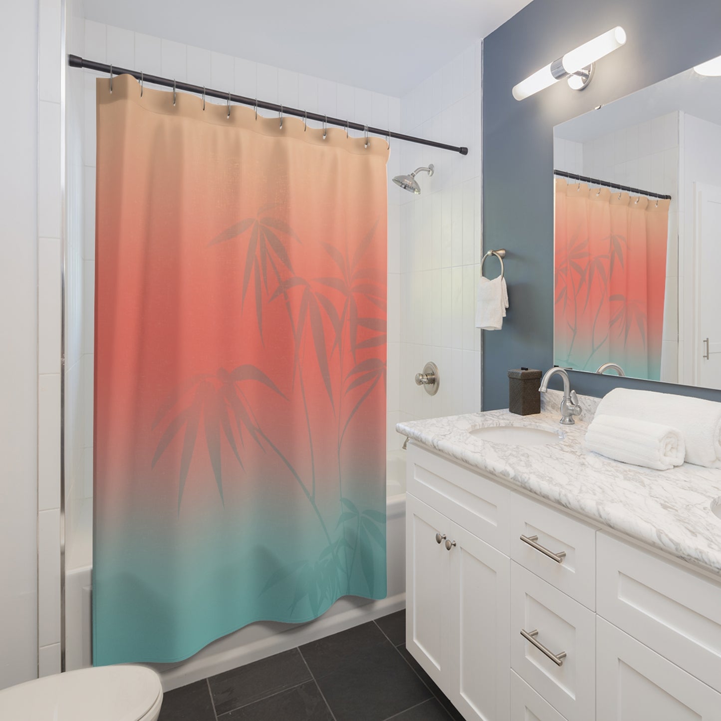 TropiCalm Retreat Shower Curtains