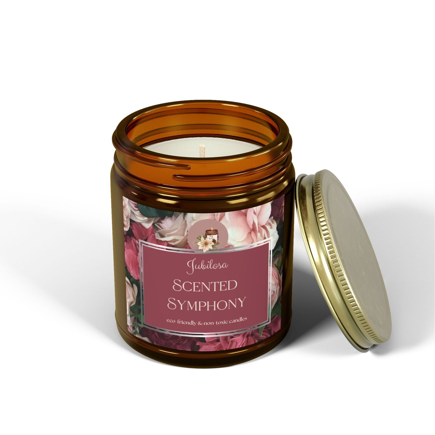 Scented Symphony Coconut Apricot Candle Collection (4oz, 9oz)