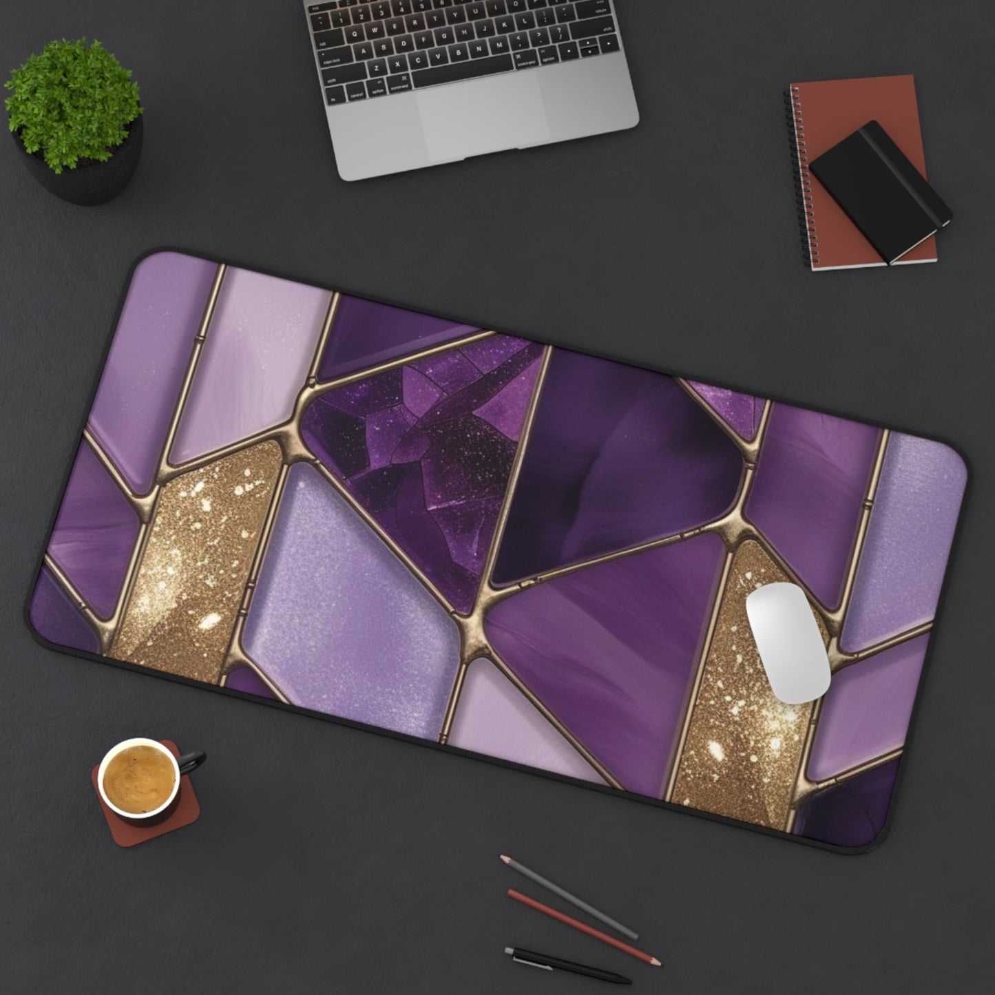 Amethyst Mosaic Desk Mat