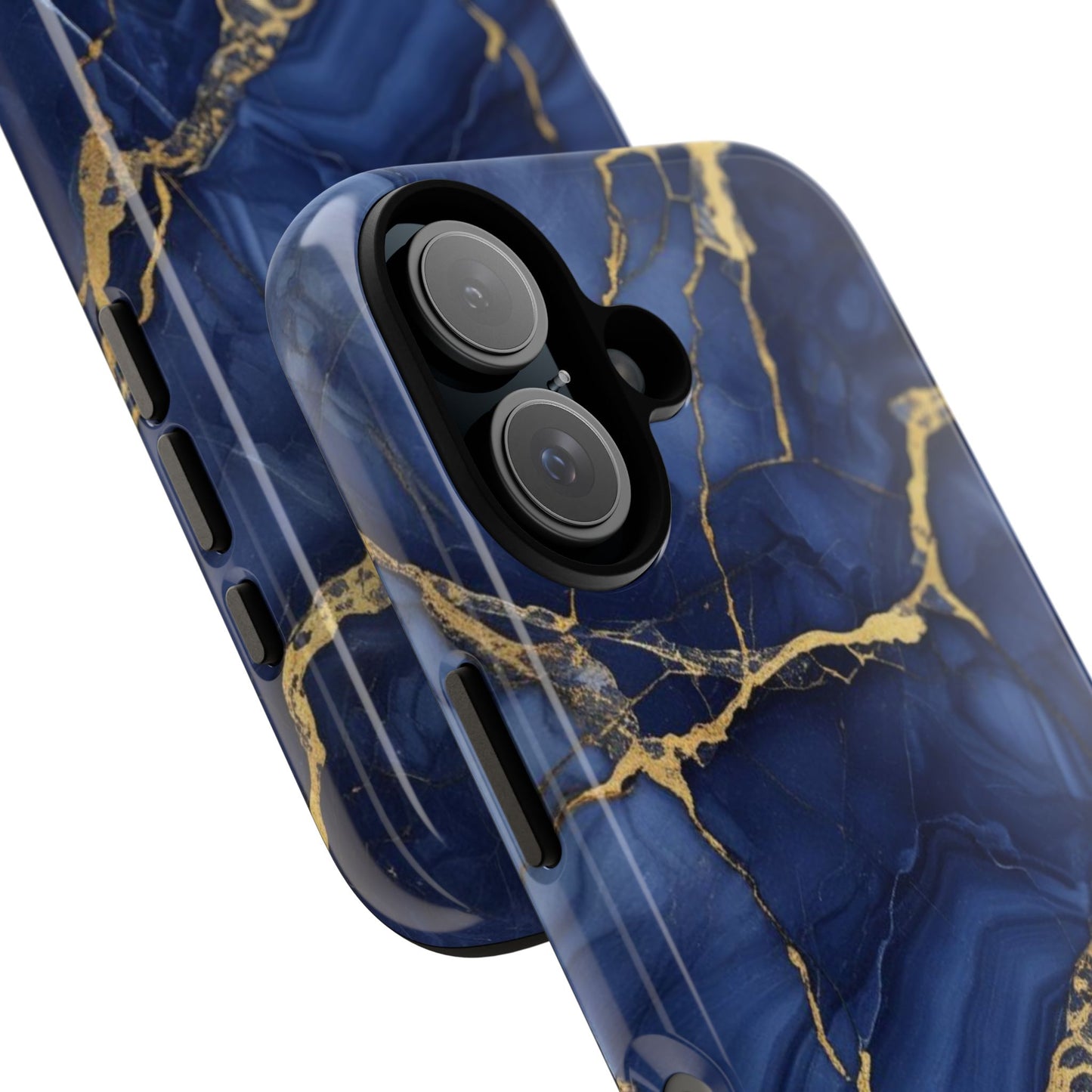 Indigo Marble Tough Cases