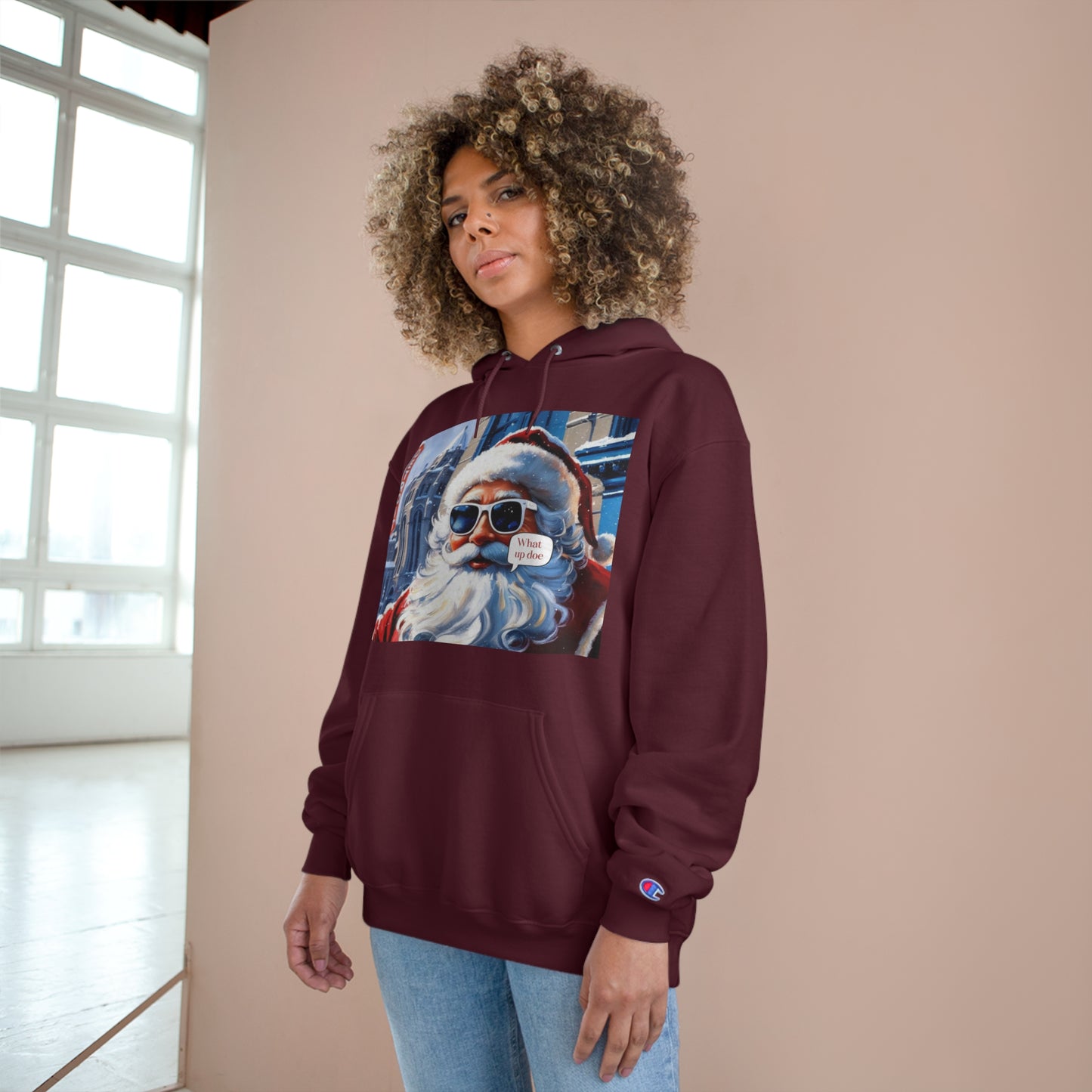 Motor City Santa Champion Hoodie