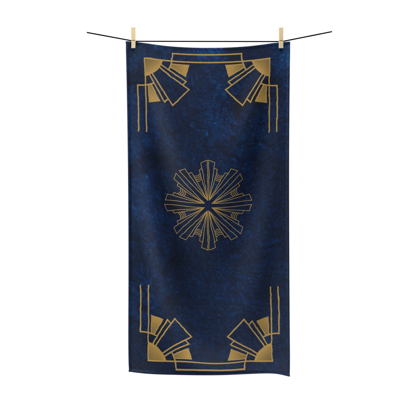 Midnight Luxe (Cobalt Blue) Polycotton Towel