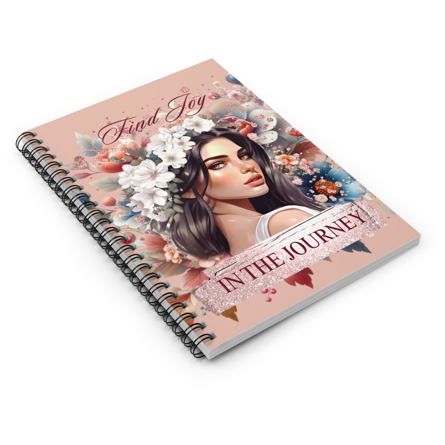 Find Joy 3 Spiral Notebook - Ruled Line