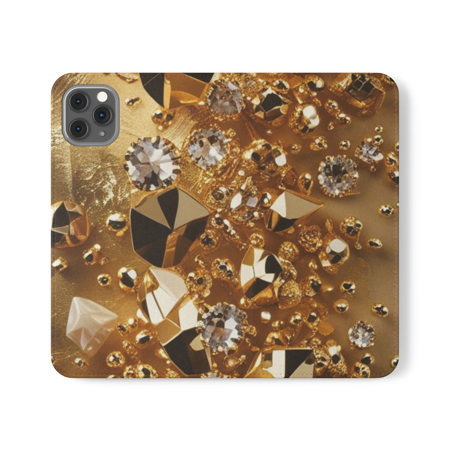 Golden Rush Flip Cases