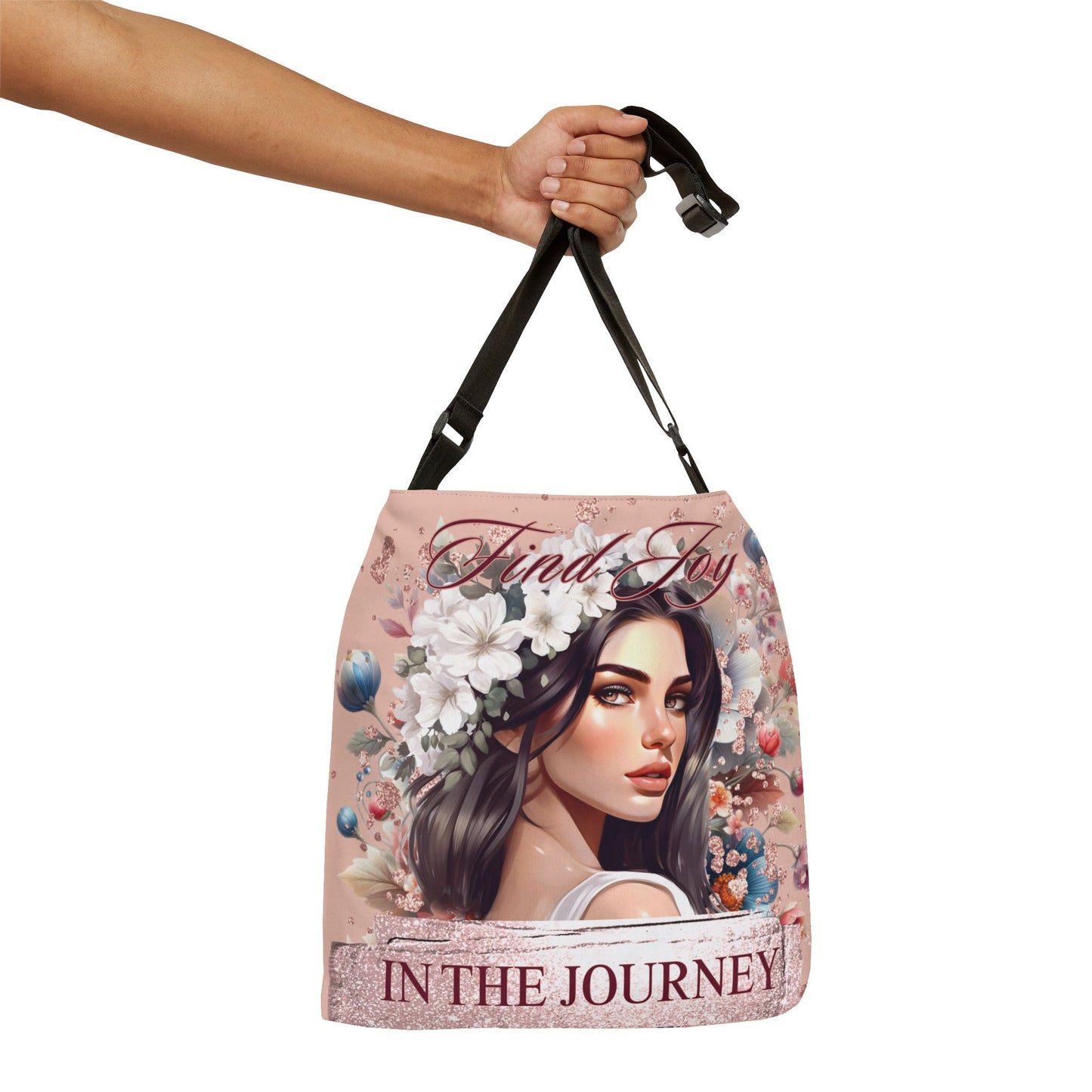 Find Joy 3 Adjustable Tote Bag (AOP)