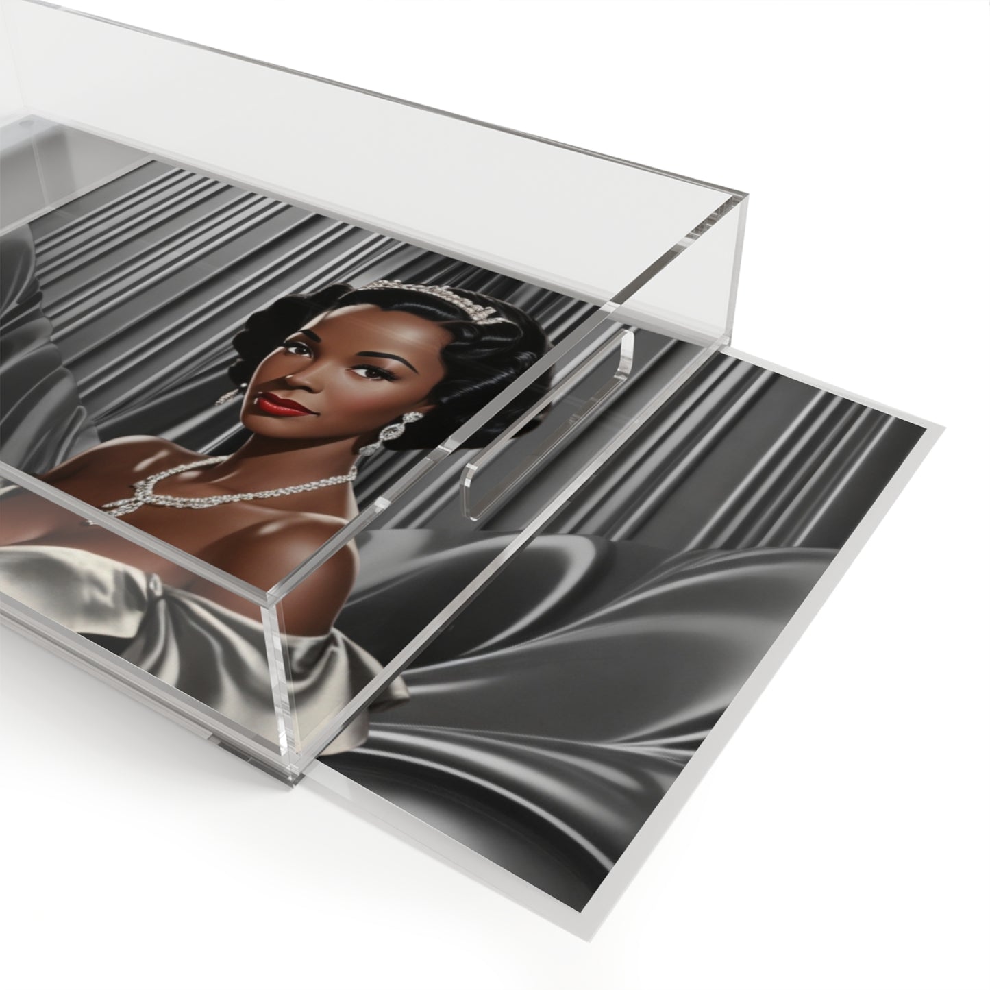 Retro Glam Girls "Vivienne" Acrylic Serving Tray