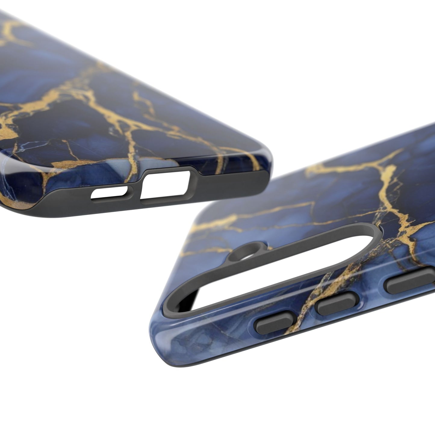 Indigo Marble Tough Cases